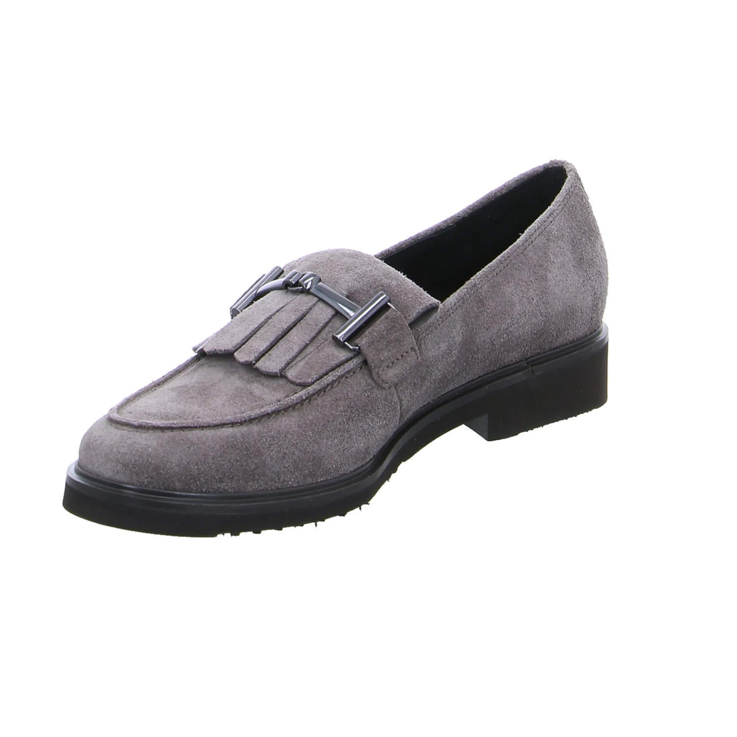 GABOR Slipper Taupe Leder GABOR Slipper Taupe Leder