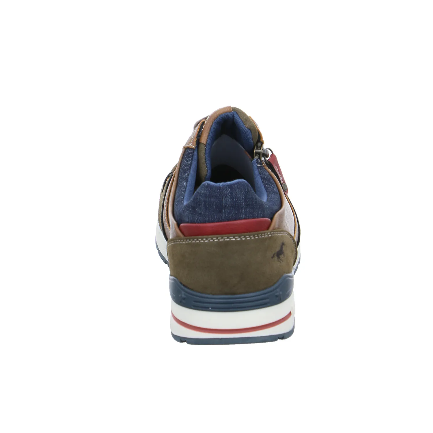 MUSTANG Halbschuhe Sneaker Braun Lederimitat MUSTANG Halbschuhe Sneaker Braun Lederimitat