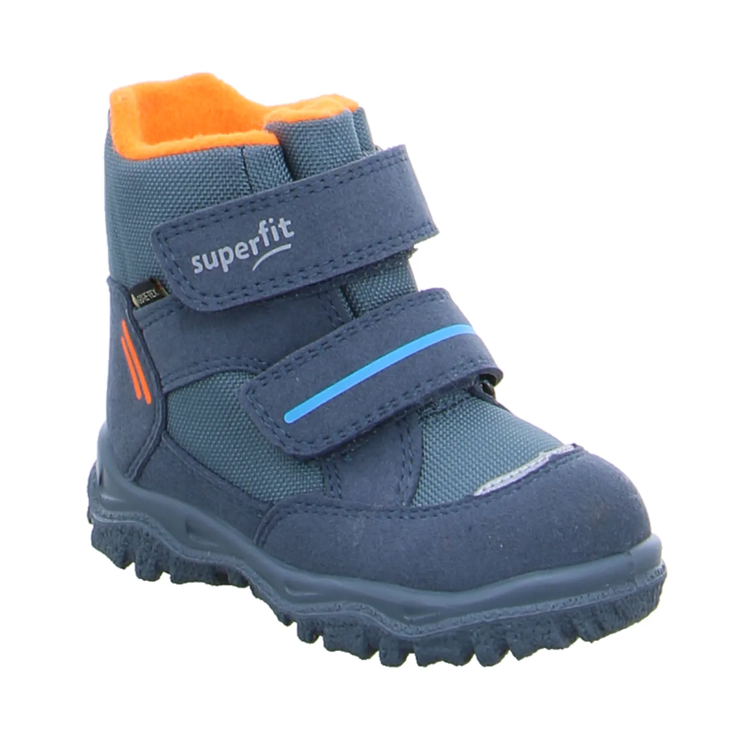 SUPERFIT Baby-Winterstiefel Unisex Kleinkinder-Snowboot Membran Blau Textil SUPERFIT Baby-Winterstiefel Unisex Kleinkinder-Snowboot Membran Blau Textil