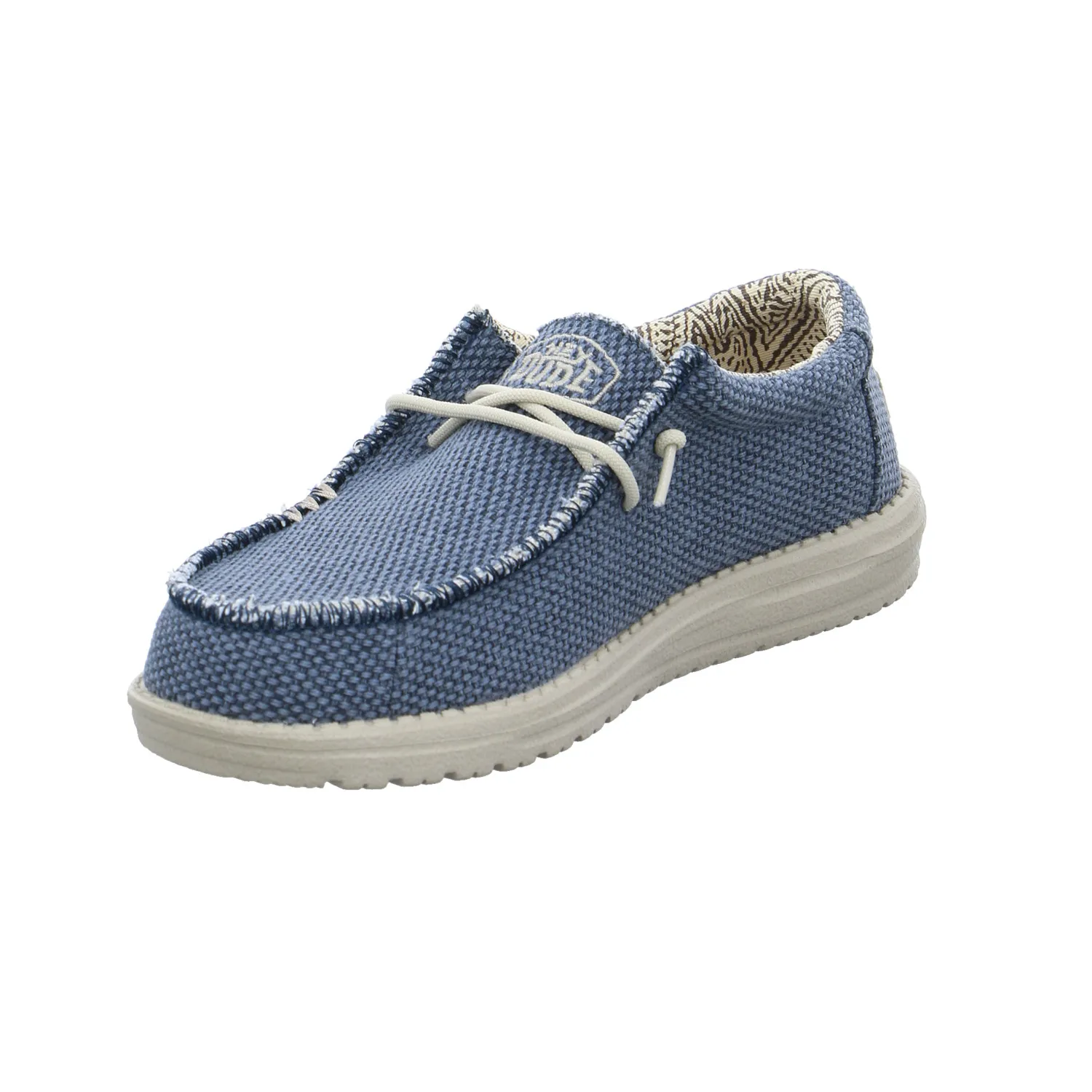 HEY DUDE Halbschuh Blau Textil HEY DUDE Halbschuh Blau Textil