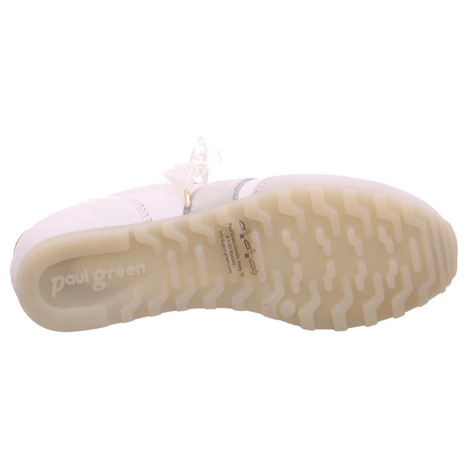 PAUL GREEN Sneaker Weiss Leder PAUL GREEN Sneaker Weiss Leder