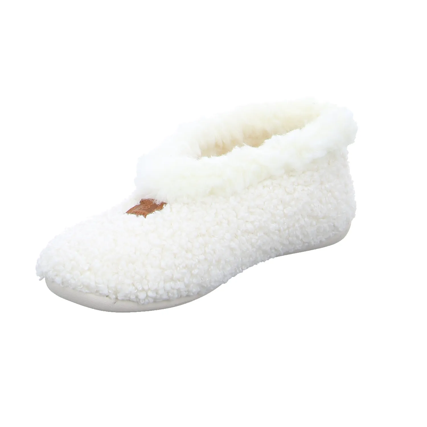 LIEBLINGSPAAR Hausschuh Offwhite Textil LIEBLINGSPAAR Hausschuh Offwhite Textil