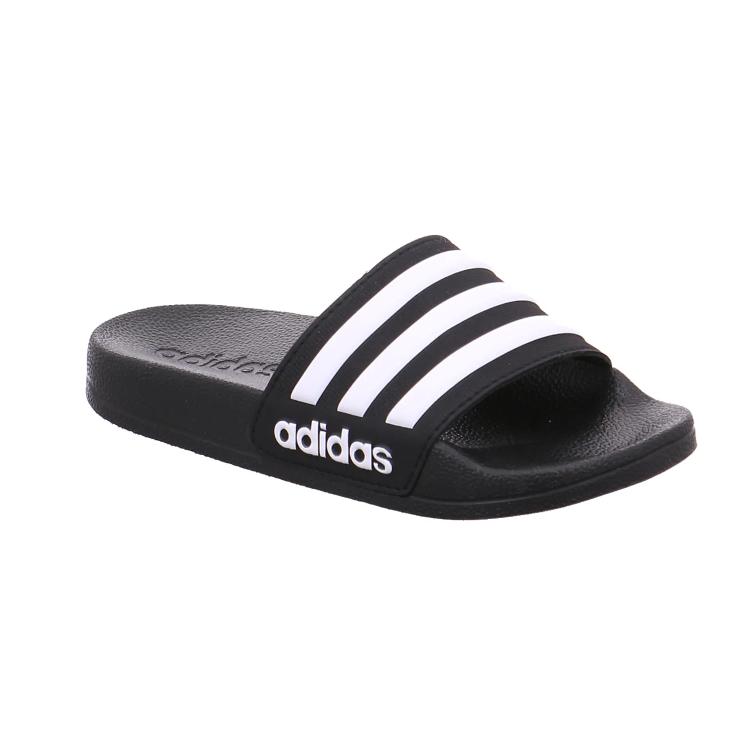 ADIDAS Badeschuhe Kinder Schwarz Synthetik ADIDAS Badeschuhe Kinder Schwarz Synthetik