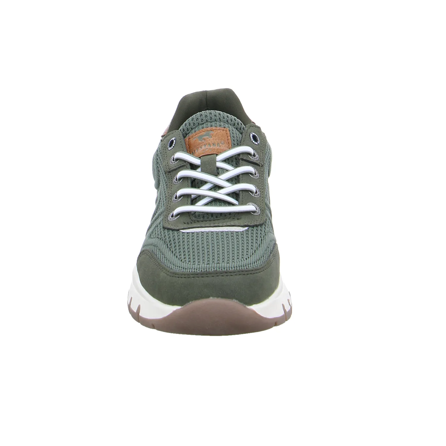 MUSTANG Halbschuhe Sneaker Stoff Khaki Textil MUSTANG Halbschuhe Sneaker Stoff Khaki Textil
