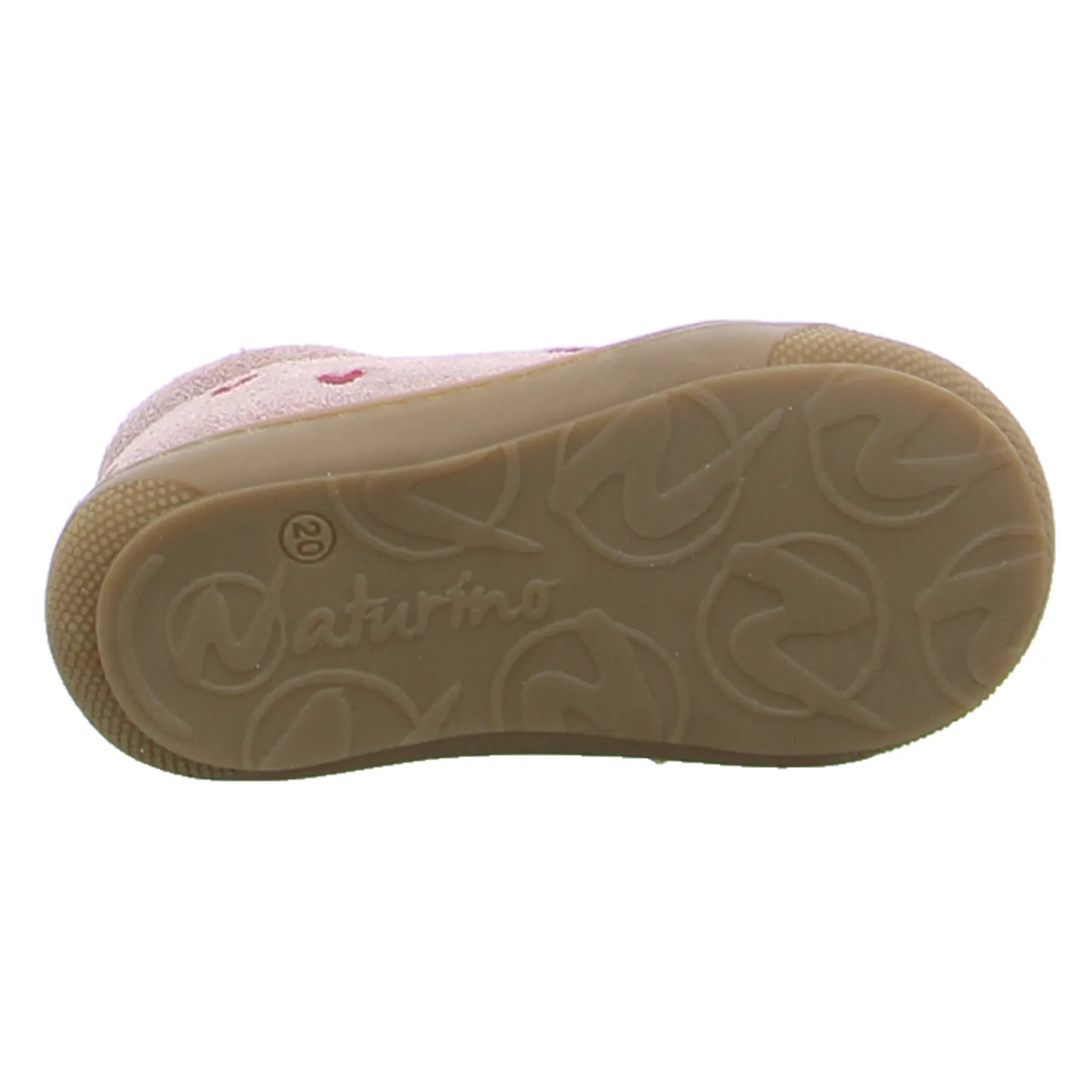 NATURINO Bottine Lauflernschuh Rosa Leder NATURINO Bottine Lauflernschuh Rosa Leder