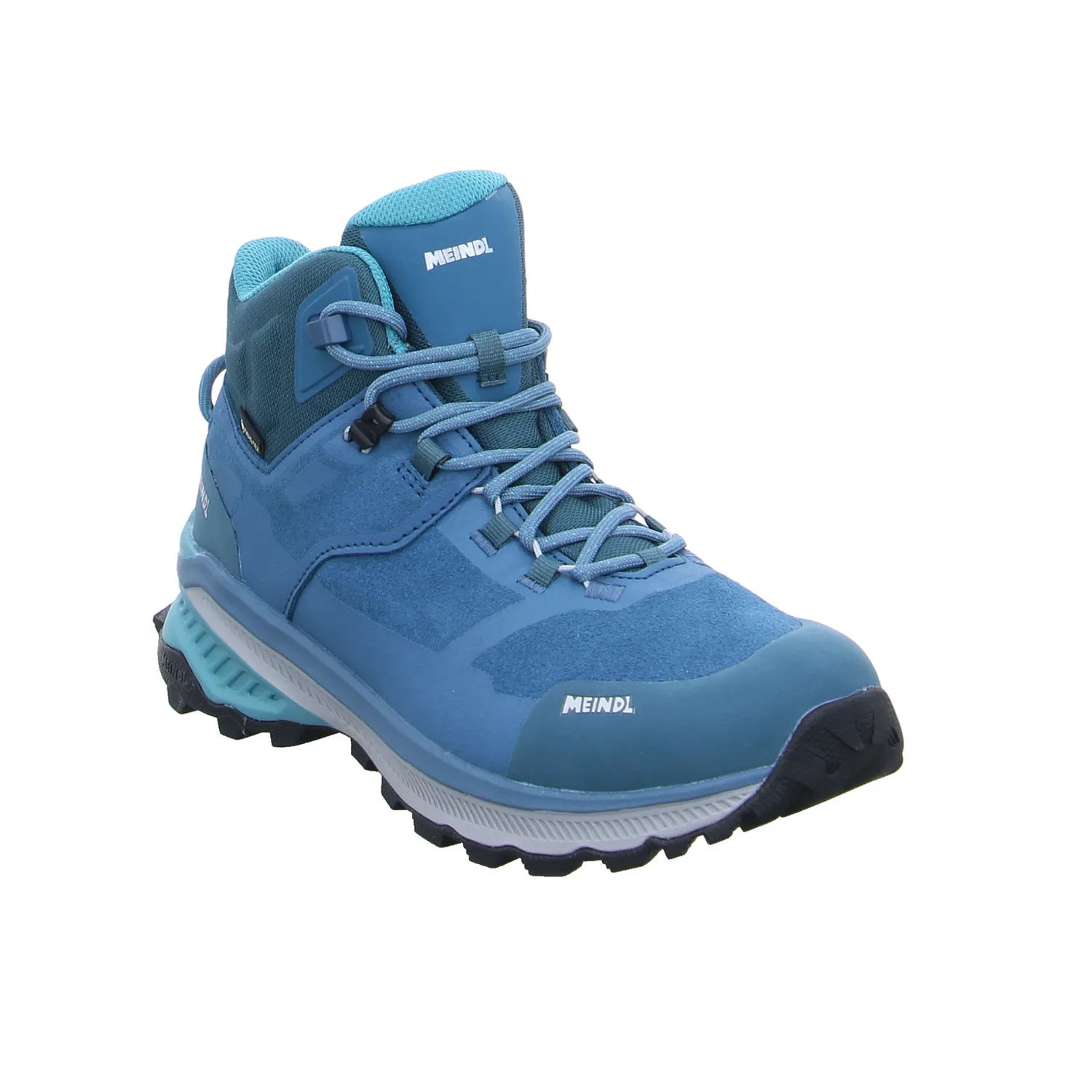 MEINDL Gore-Tex Wander- Bergschuh Damen Türkis Synthetik MEINDL Gore-Tex Wander- Bergschuh Damen Türkis Synthetik