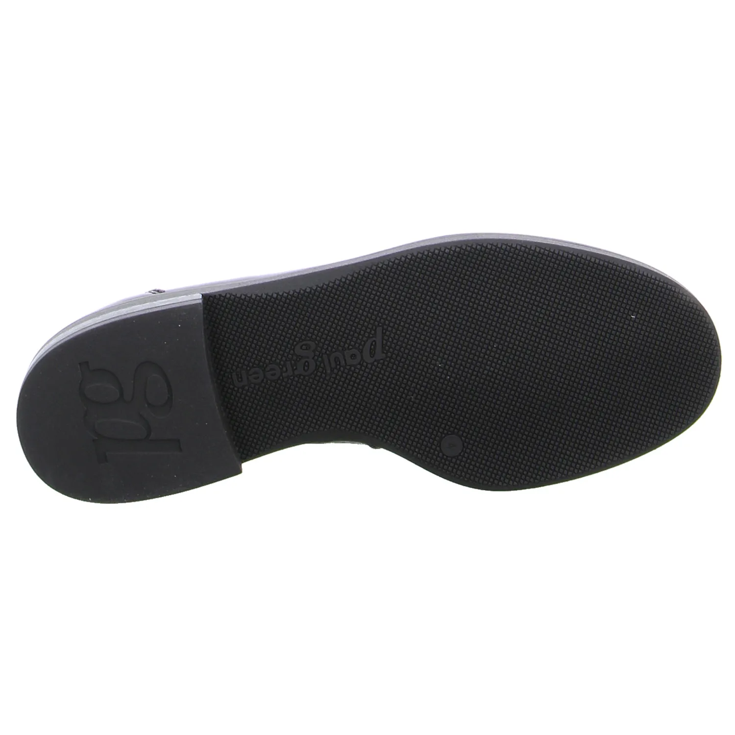 PAUL GREEN Slipper Braun Leder 