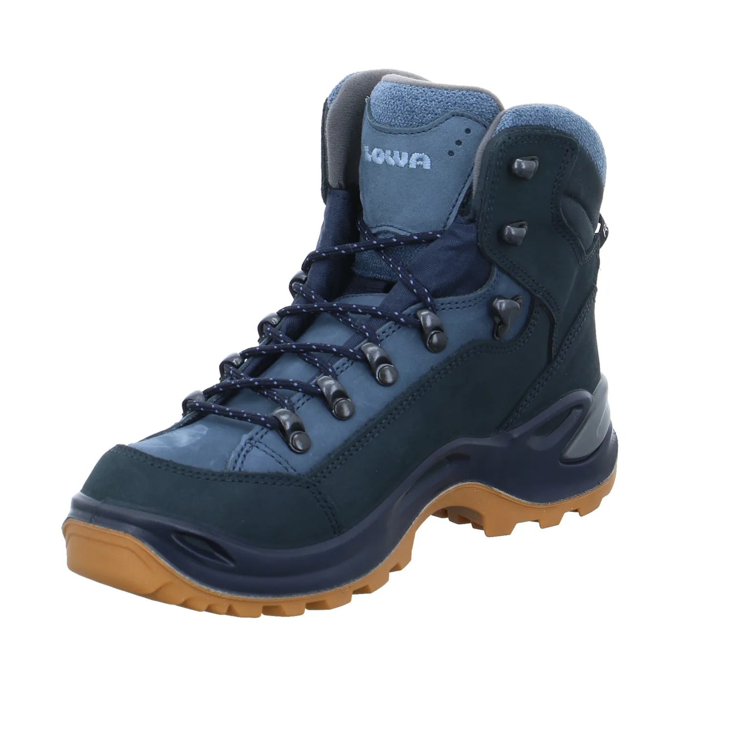 LOWA Gore-Tex Snowboots Damen Blau Leder LOWA Gore-Tex Snowboots Damen Blau Leder