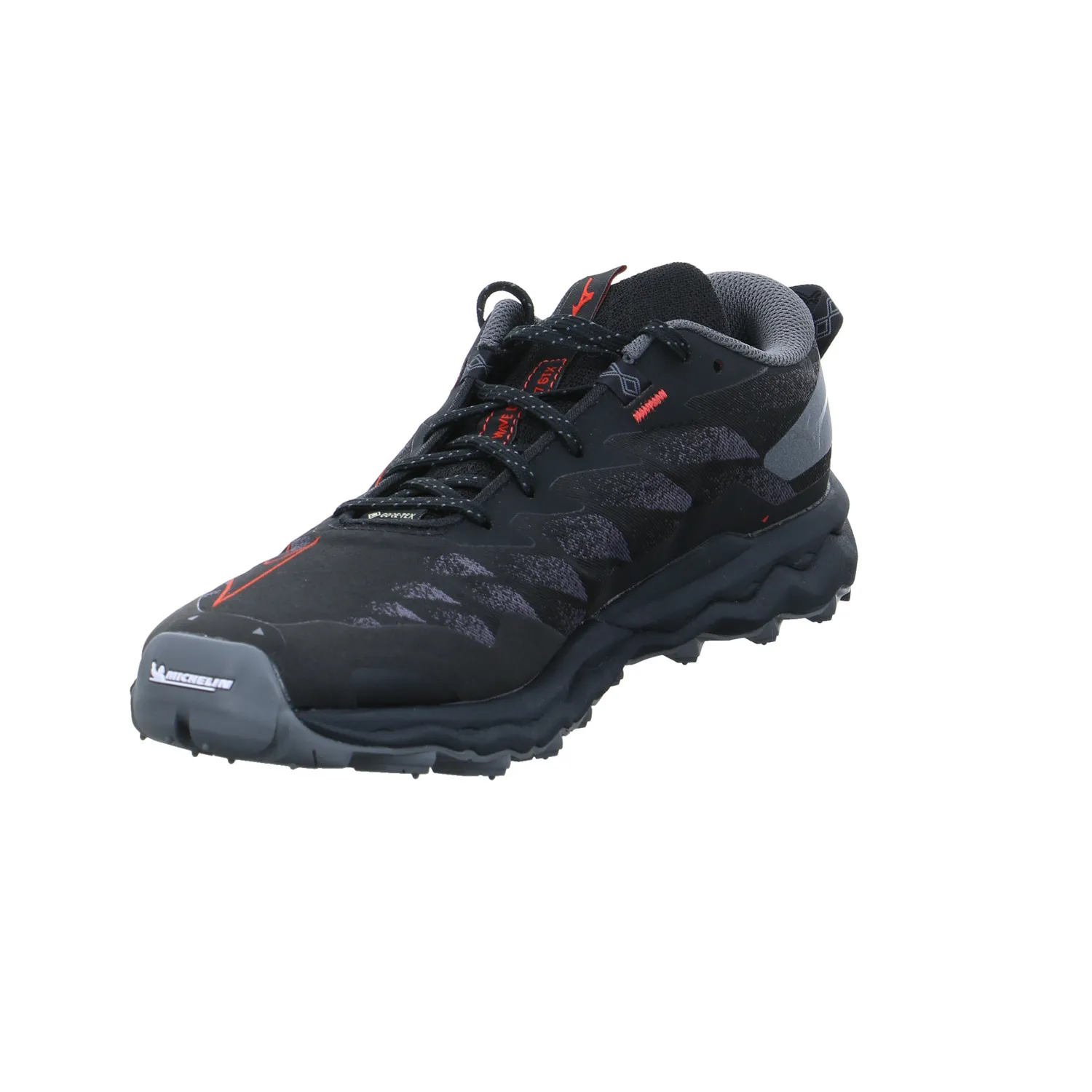 MIZUNO Wave Daichi7 GTX Mizuno Walking + Outdoor Schwarz Synthetik MIZUNO Wave Daichi7 GTX Mizuno Walking + Outdoor Schwarz Synthetik