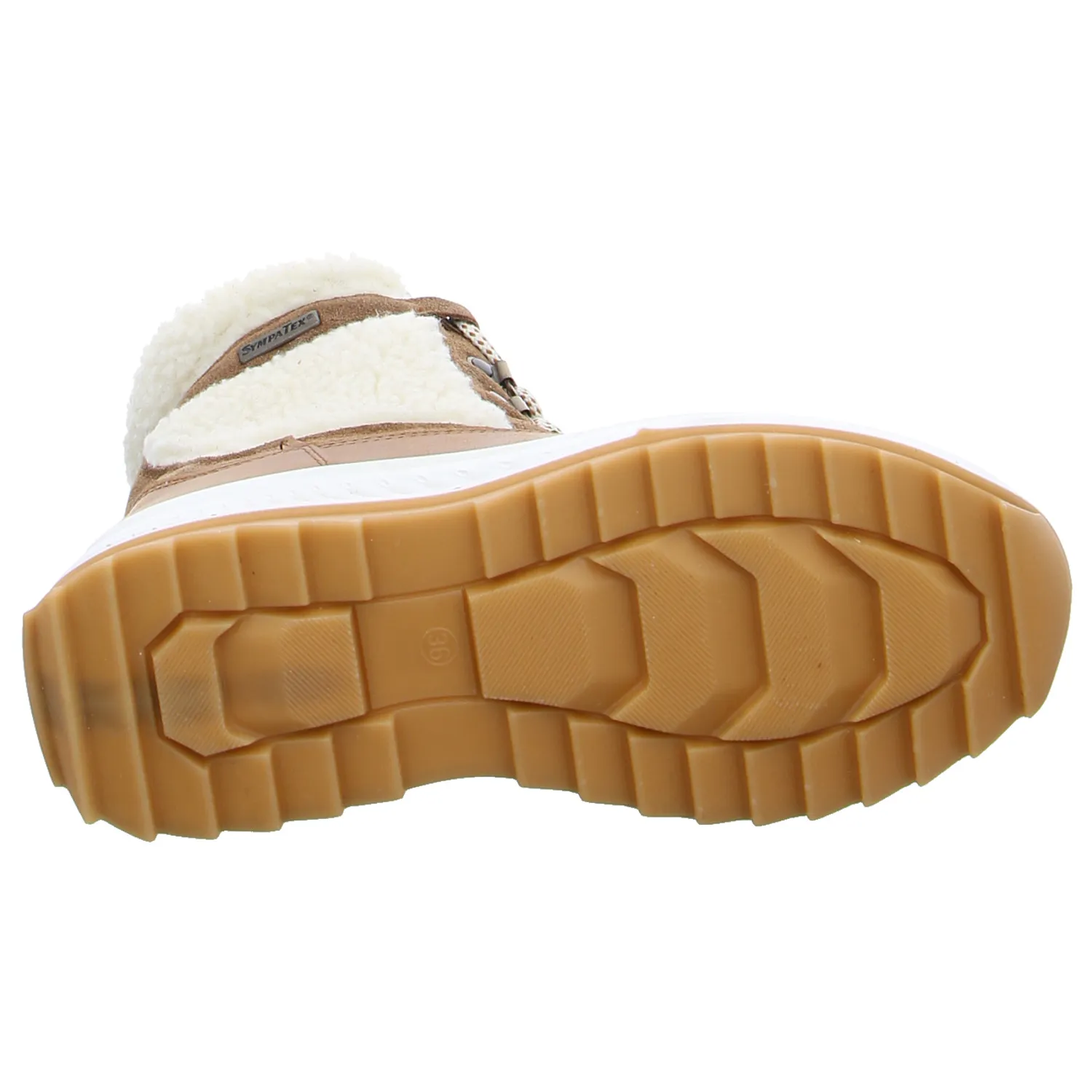 * mit Sympatex 100% Wasserdicht Snowboot Cognac Textil * mit Sympatex 100% Wasserdicht Snowboot Cognac Textil