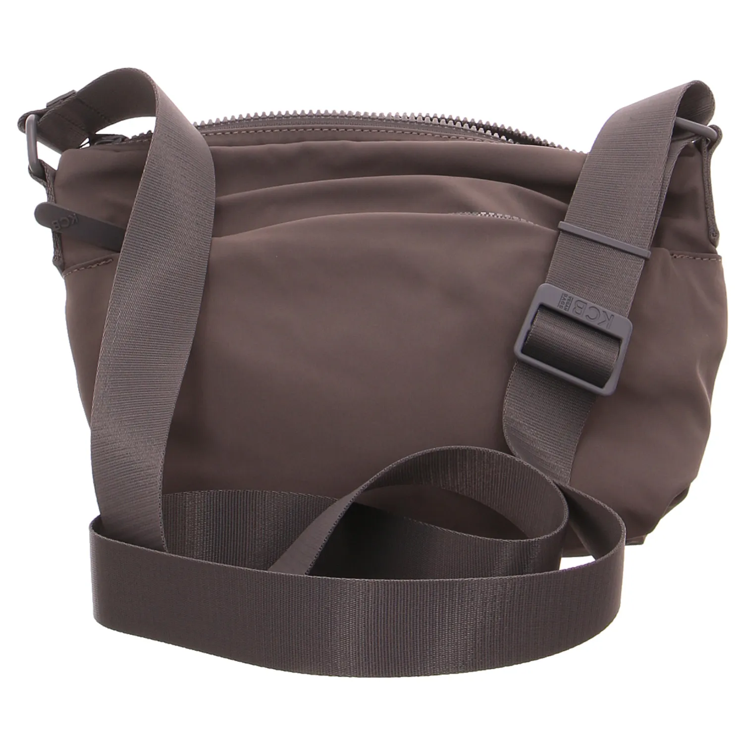 KCB VEGAN BAGS Wasserfest Sportliche Handtasche Braun Textil KCB VEGAN BAGS Wasserfest Sportliche Handtasche Braun Textil