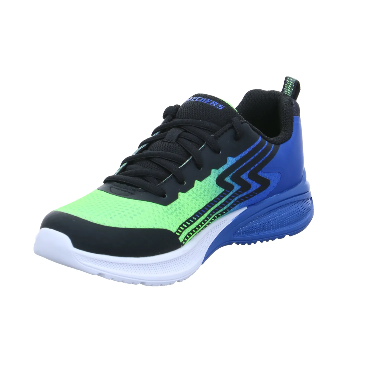 SKECHERS Sneaker Jungen-Halbschuh Binder Blau Textil SKECHERS Sneaker Jungen-Halbschuh Binder Blau Textil