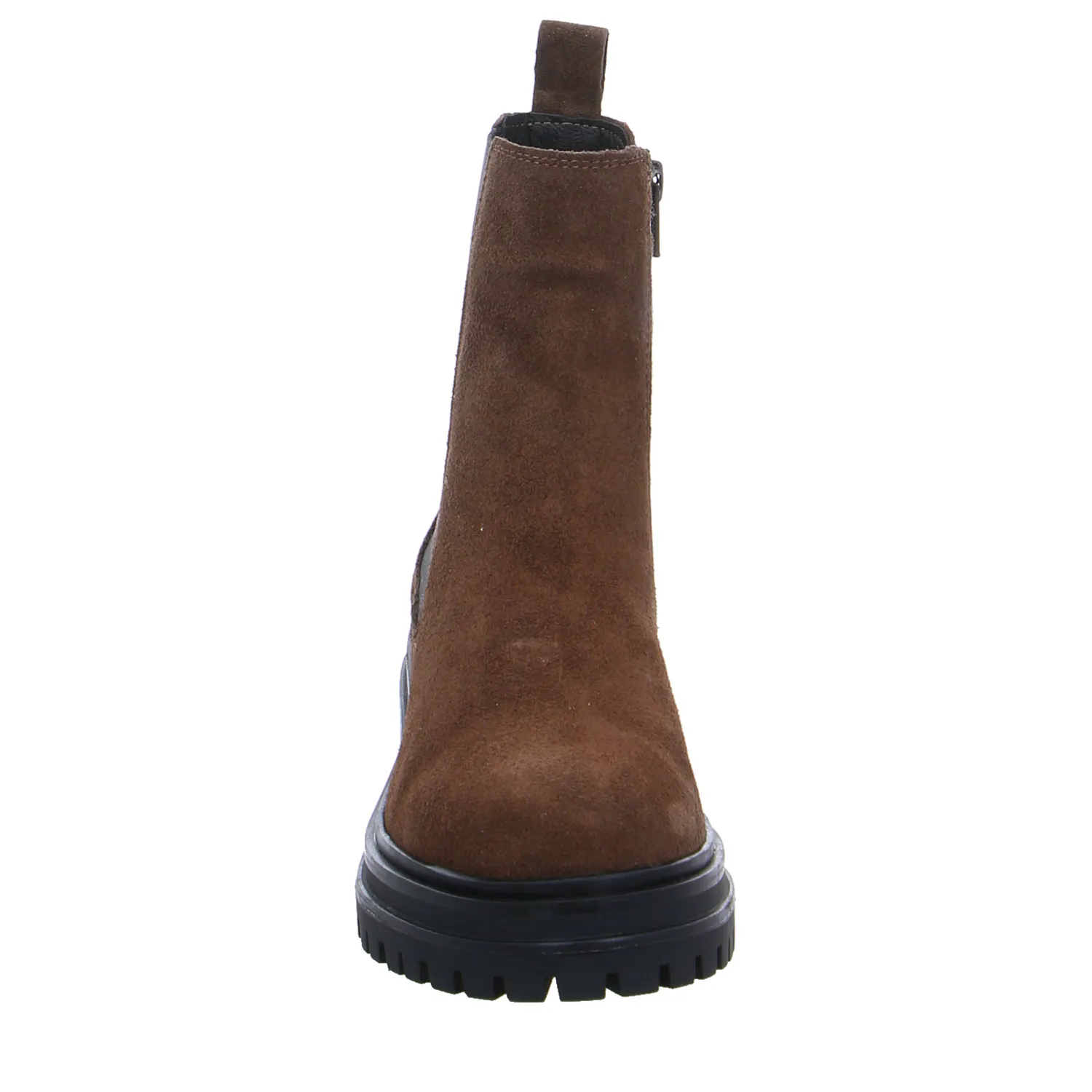 SCHUHENGEL mit 100% Wollfutter Boot Dunkelbraun Leder 