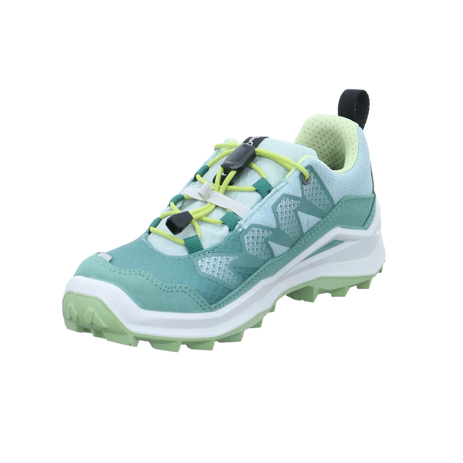 LOWA Sneaker Outdoor Unisex Jugend-Halbschuh Grün Textil LOWA Sneaker Outdoor Unisex Jugend-Halbschuh Grün Textil