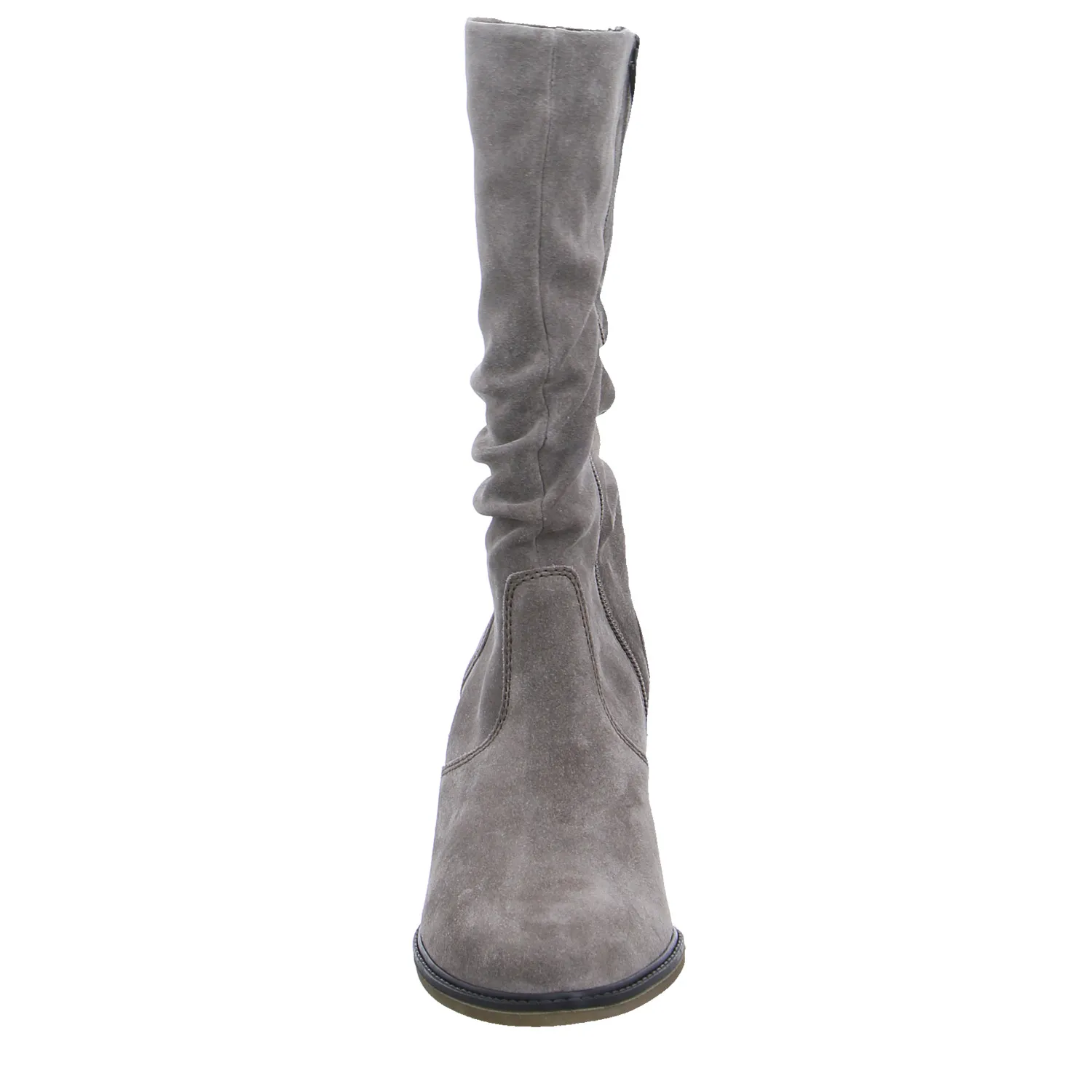 GABOR Stiefel Taupe Leder 