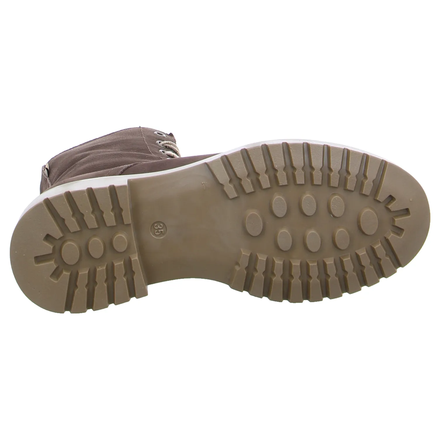 SOMMERKIND Boot Mädchen-Winter-Bottine Braun Leder SOMMERKIND Boot Mädchen-Winter-Bottine Braun Leder