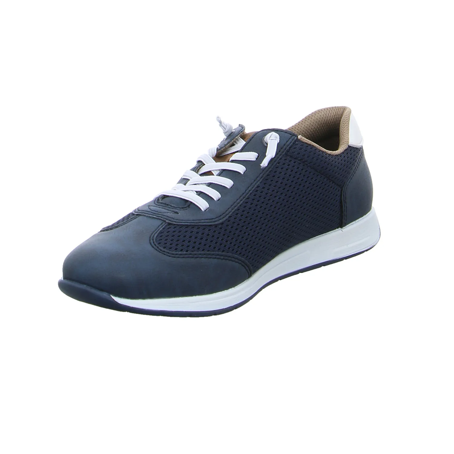 RIEKER Halbschuhe Sneaker Stoff Blau Synthetik RIEKER Halbschuhe Sneaker Stoff Blau Synthetik