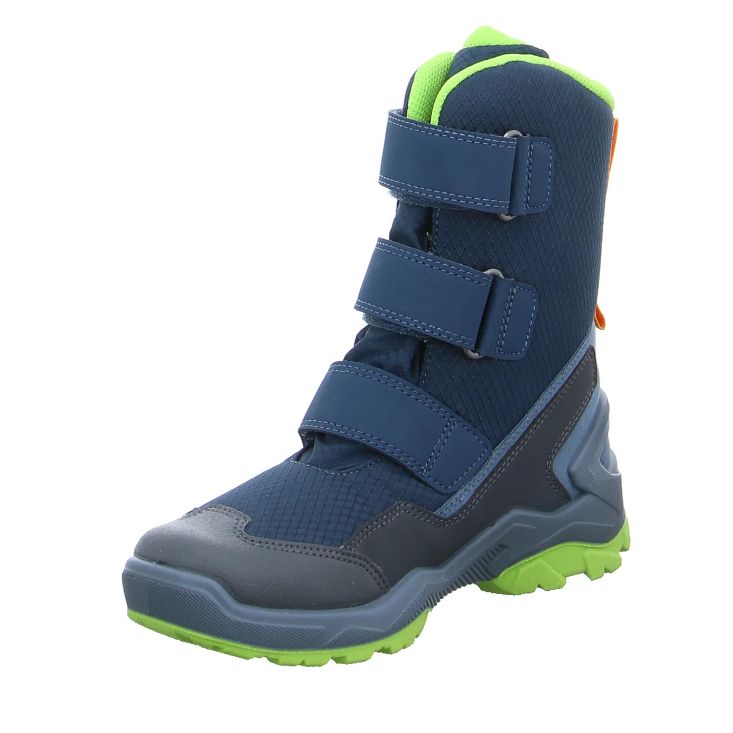 SUPERFIT Winterstiefel Unisex Jungen- Snowboot Membran Blau Textil SUPERFIT Winterstiefel Unisex Jungen- Snowboot Membran Blau Textil