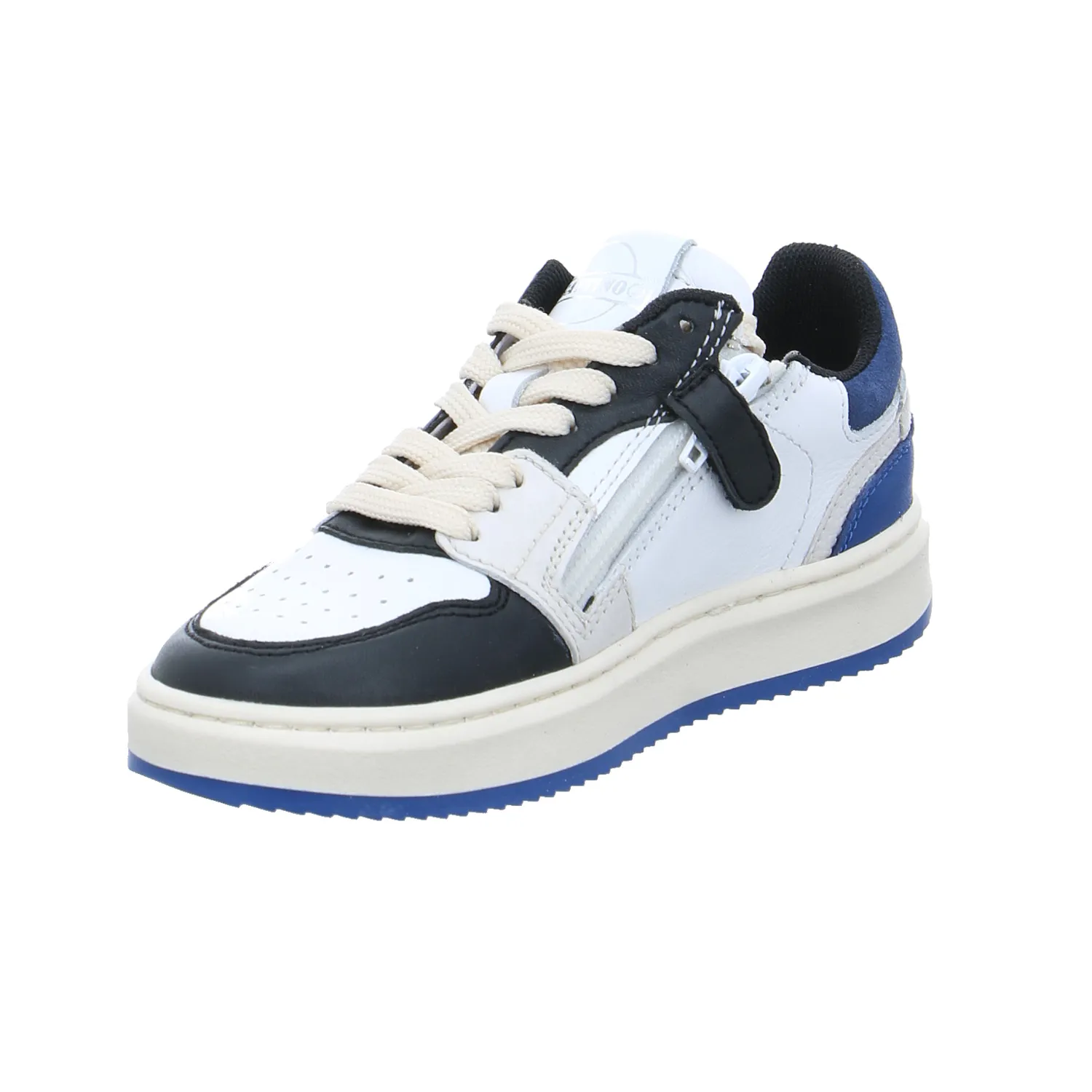 GATTINO Sneaker Kleinkinder-Halbschuh Binder Blau Leder GATTINO Sneaker Kleinkinder-Halbschuh Binder Blau Leder