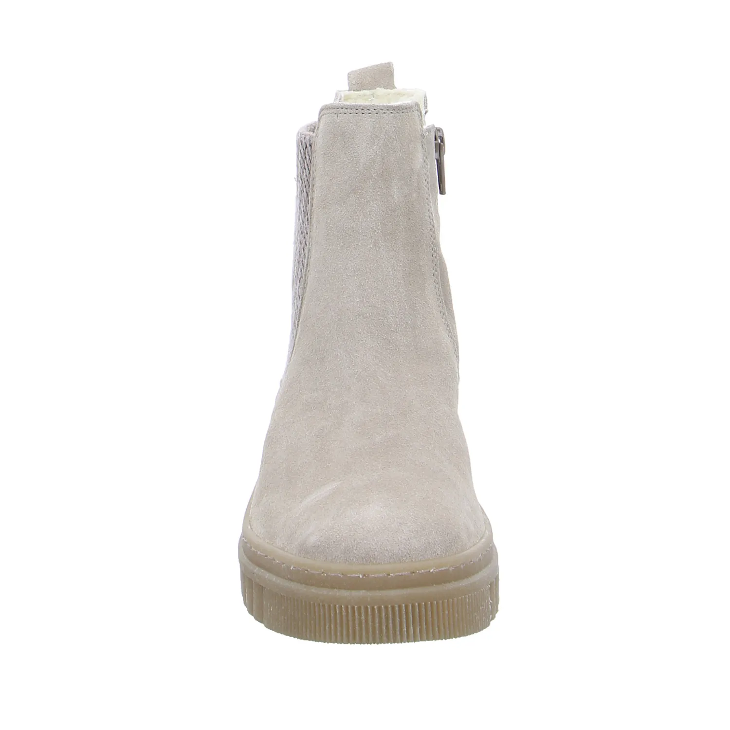 GABOR Comfort-Boot Beige Leder 