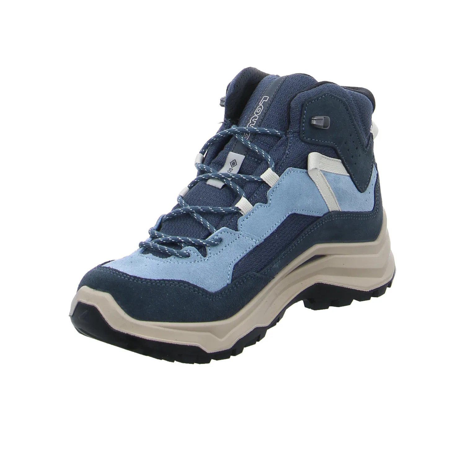 LOWA Wander- Bergschuh Damen Blau Leder LOWA Wander- Bergschuh Damen Blau Leder