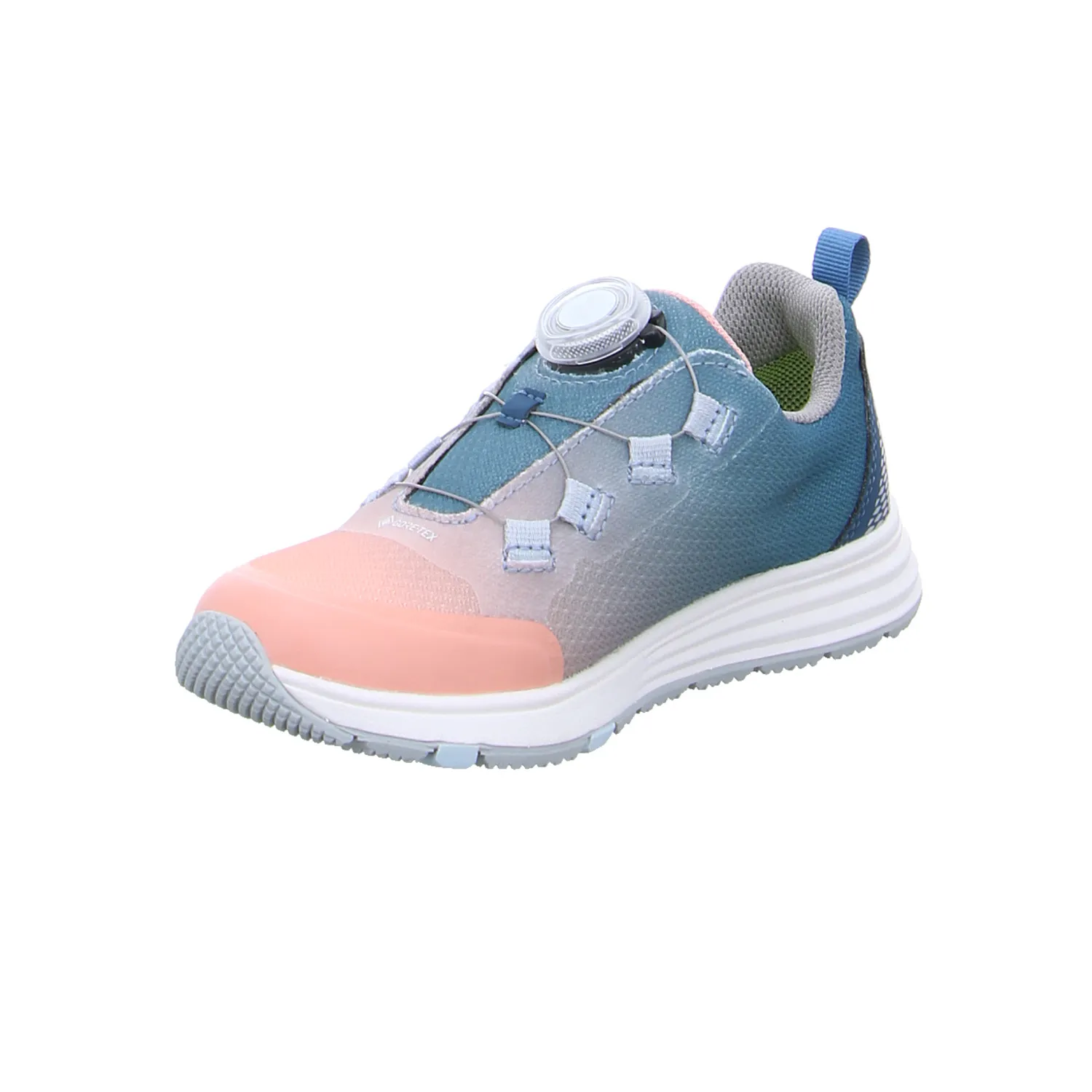 VADO Sneaker Outdoor Mädchen-Halbschuh Klett Koralle Textil VADO Sneaker Outdoor Mädchen-Halbschuh Klett Koralle Textil