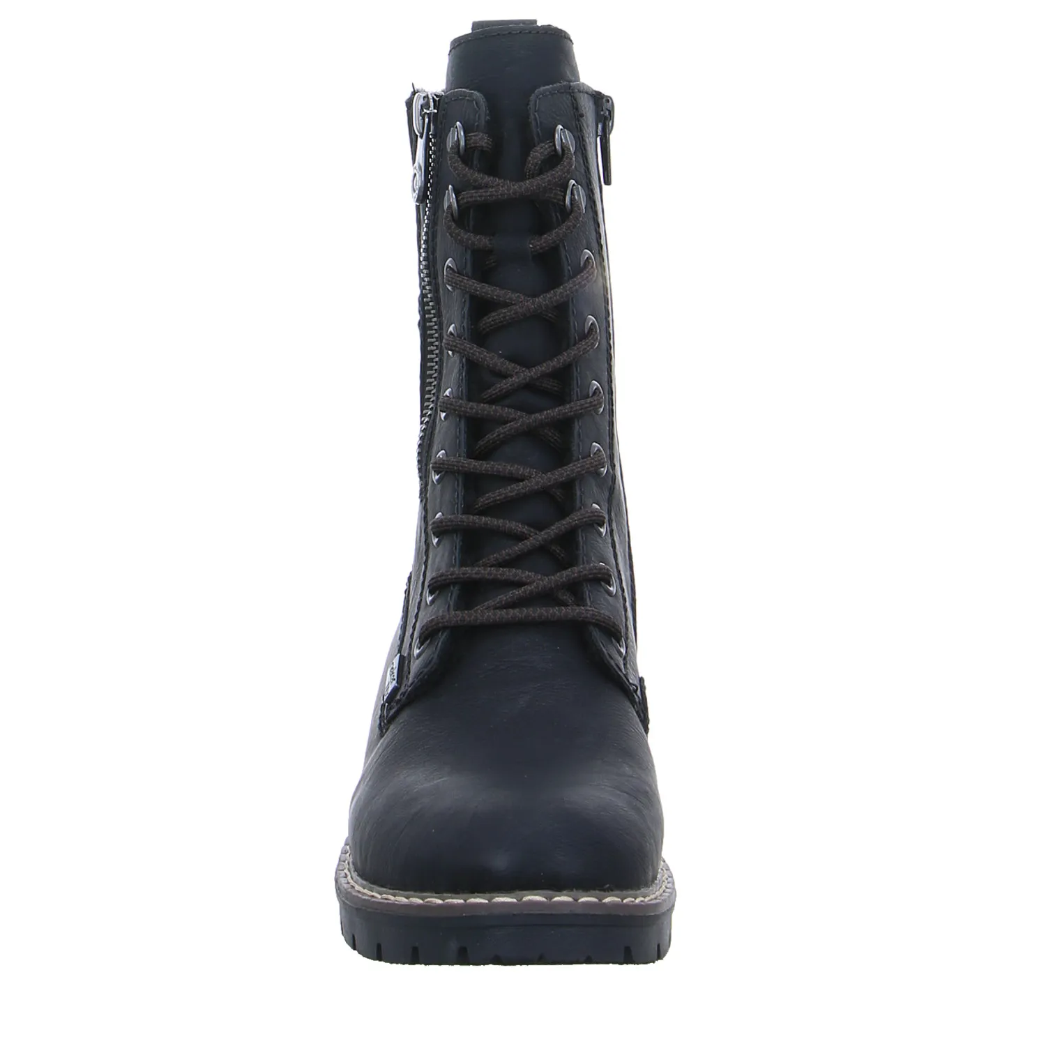 RIEKER Boot Schwarz Lederimitat RIEKER Boot Schwarz Lederimitat