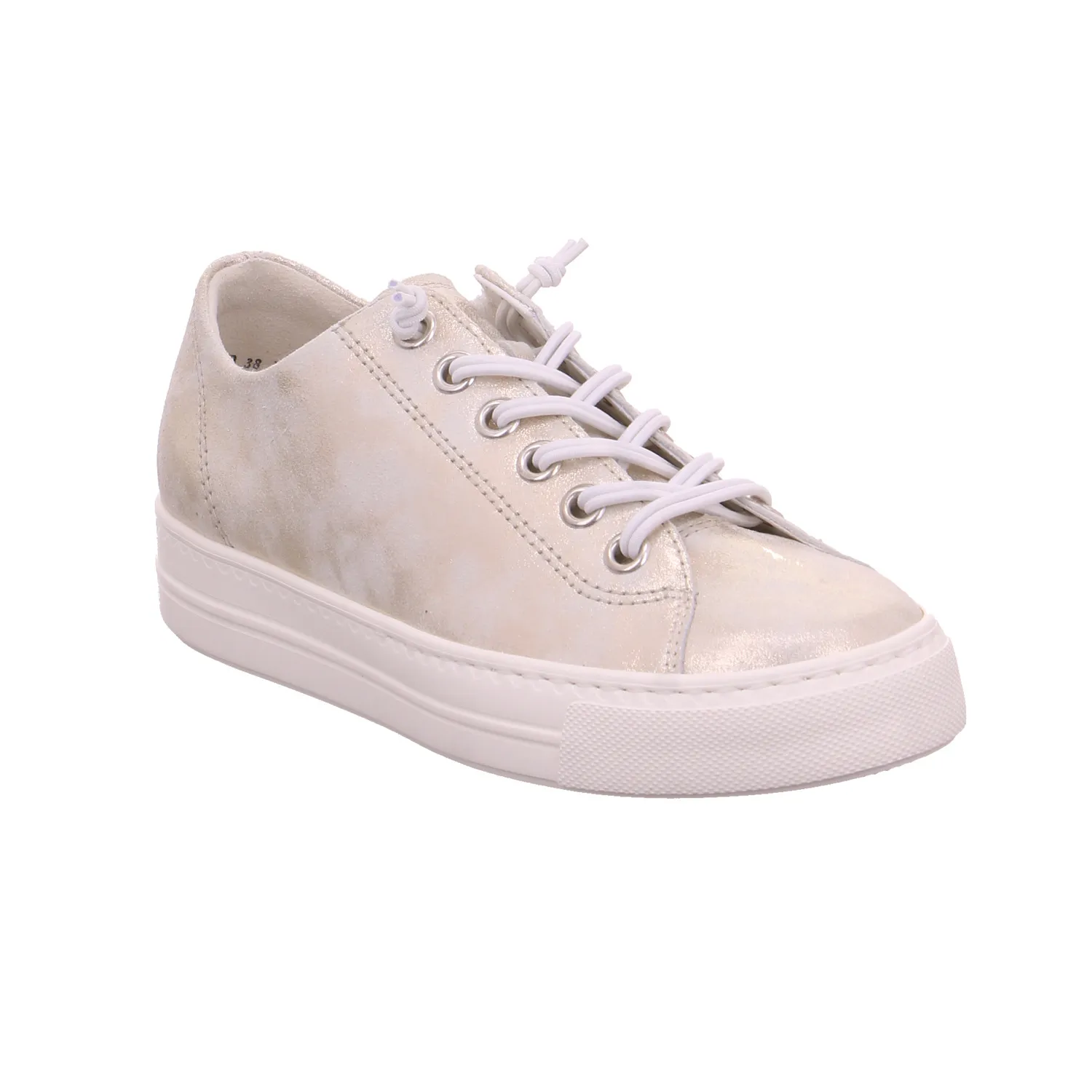 PAUL GREEN mit Wechselfussbett Sneaker Gold Leder PAUL GREEN mit Wechselfussbett Sneaker Gold Leder