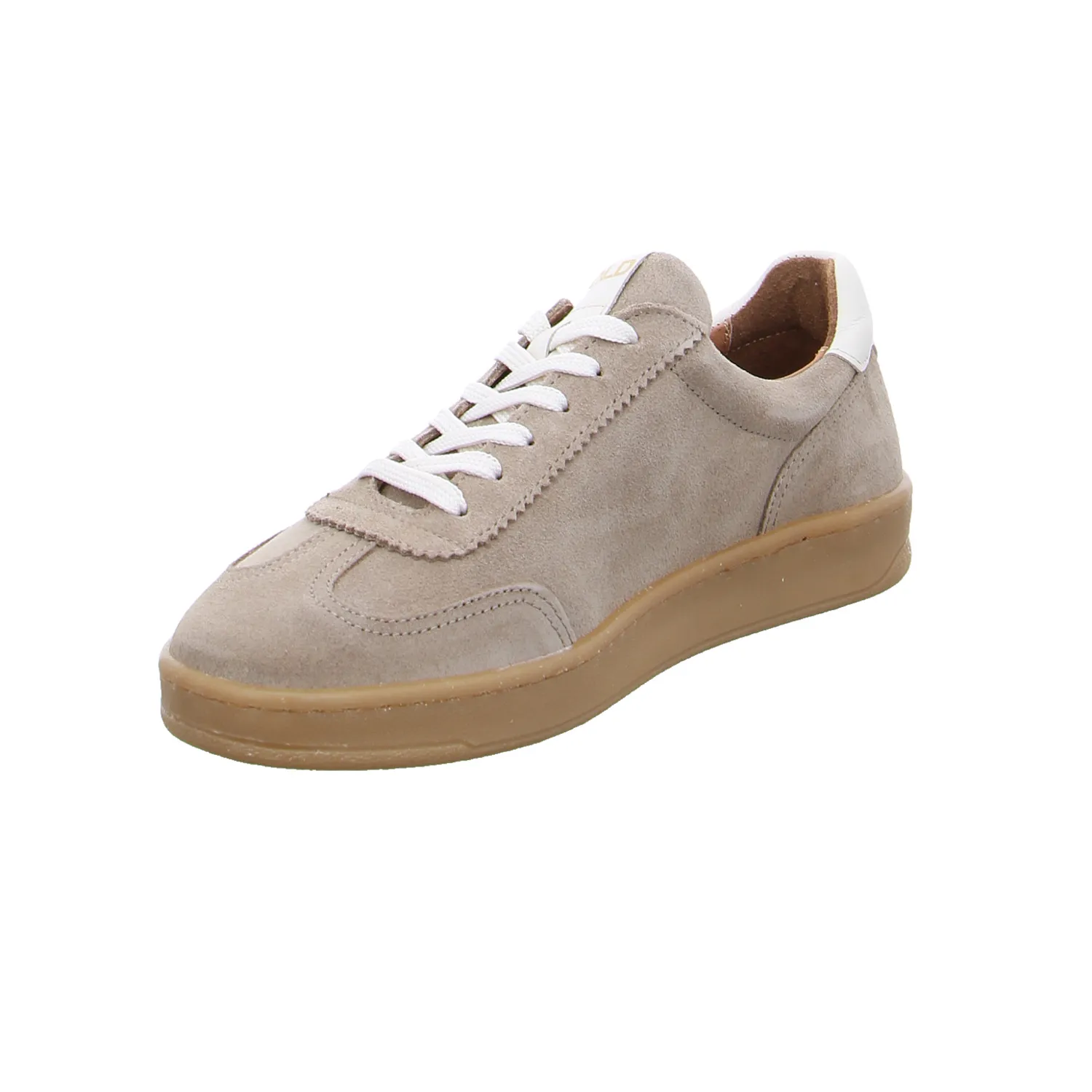HOLD Halbschuhe Sneaker Taupe Leder 