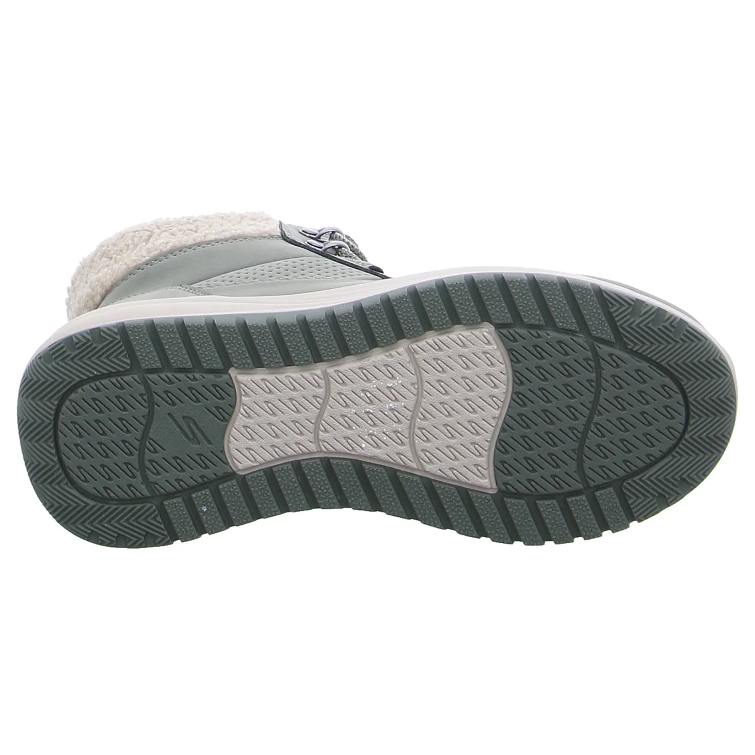 SKECHERS Snowboot Olive Lederimitat SKECHERS Snowboot Olive Lederimitat
