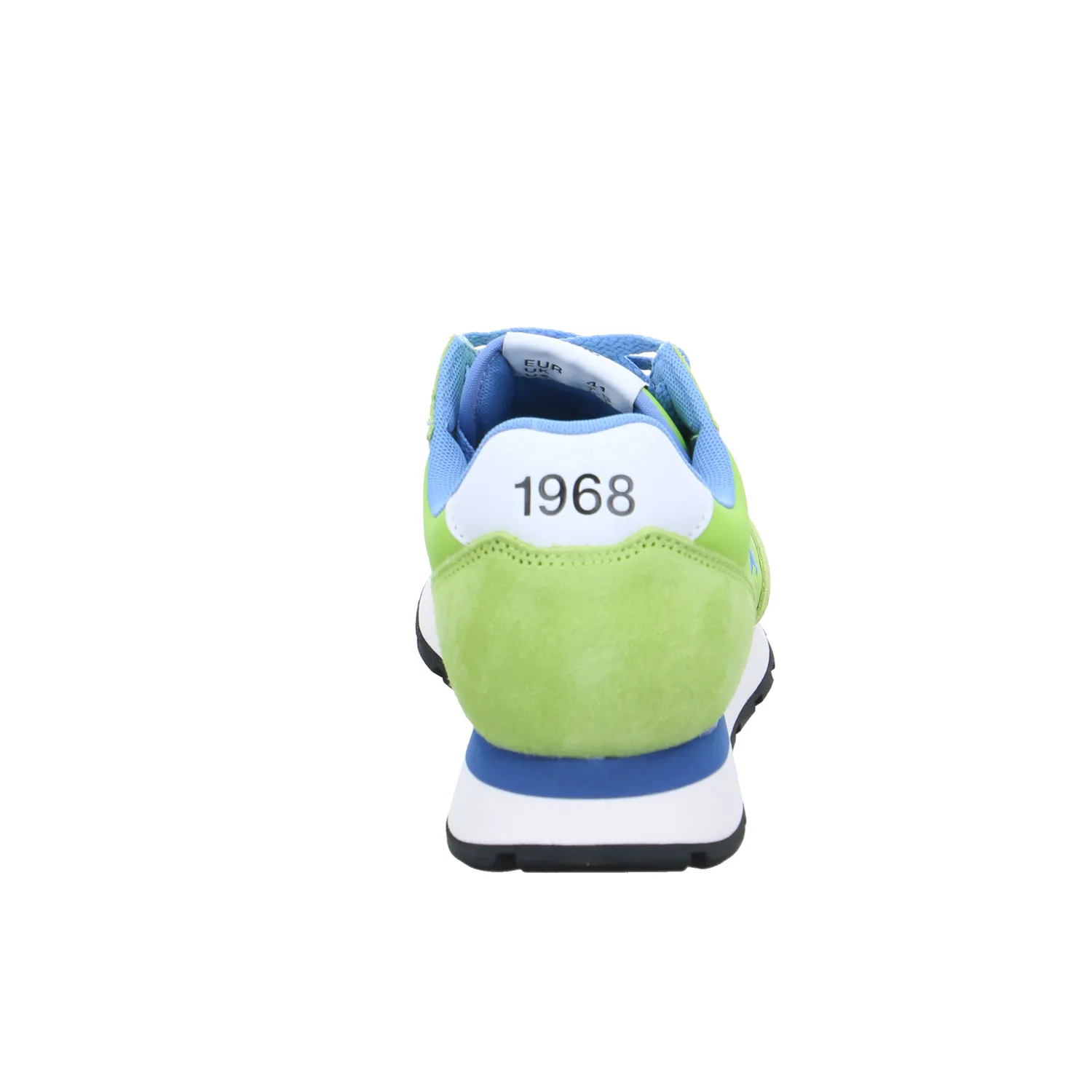 SUN68 Halbschuhe Sneaker Stoff Grün Textil SUN68 Halbschuhe Sneaker Stoff Grün Textil