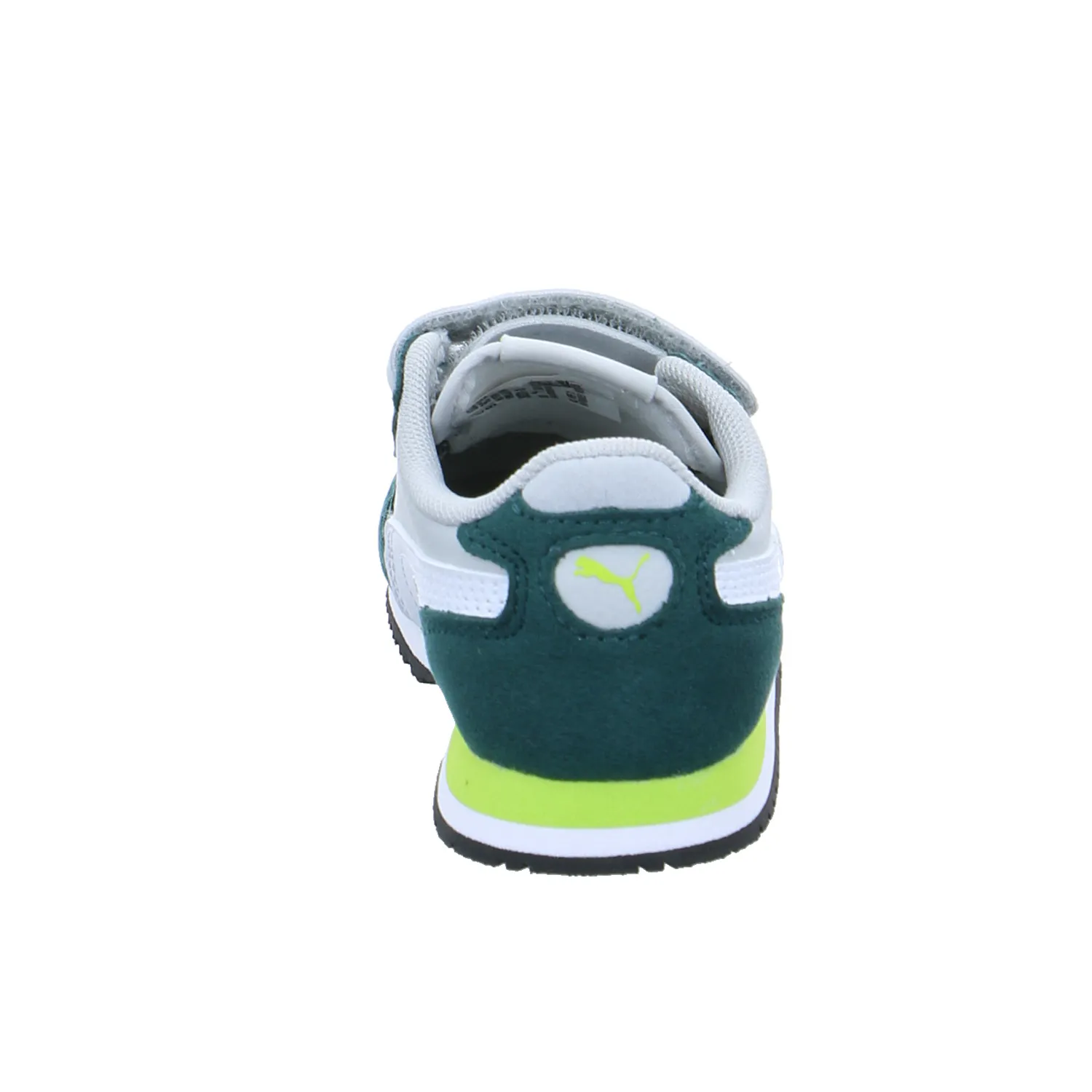 PUMA unisex Sneaker Baby-Sport-Bottine Grün Lederimitat PUMA unisex Sneaker Baby-Sport-Bottine Grün Lederimitat