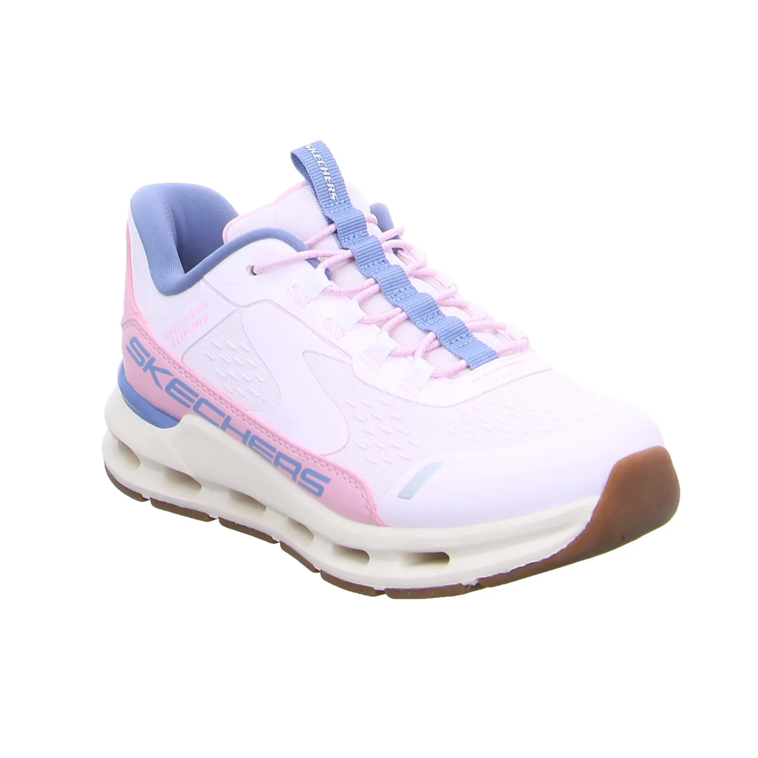 SKECHERS Sneaker Jugend-Halbschuh Rosa Textil 