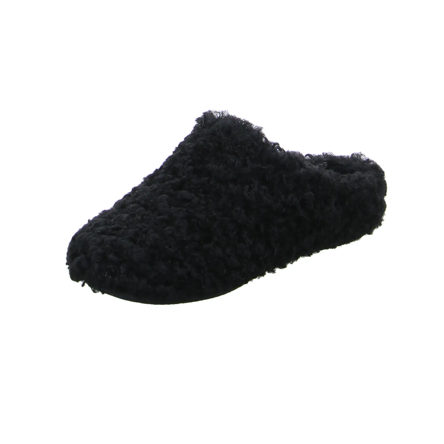 VERBENAS Hausschuh Schwarz Textil 