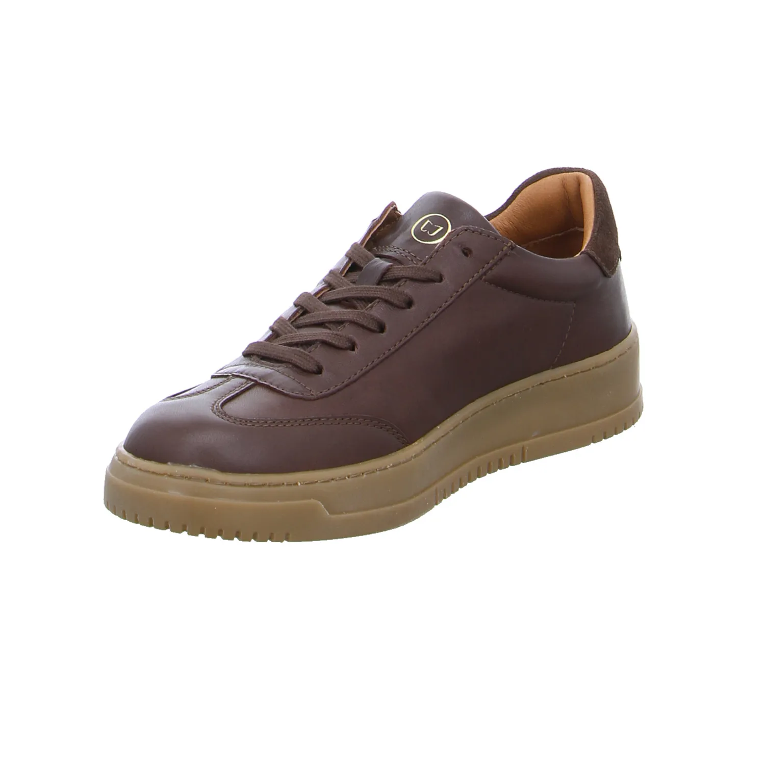 SCHUHENGEL Sneaker Braun Leder SCHUHENGEL Sneaker Braun Leder