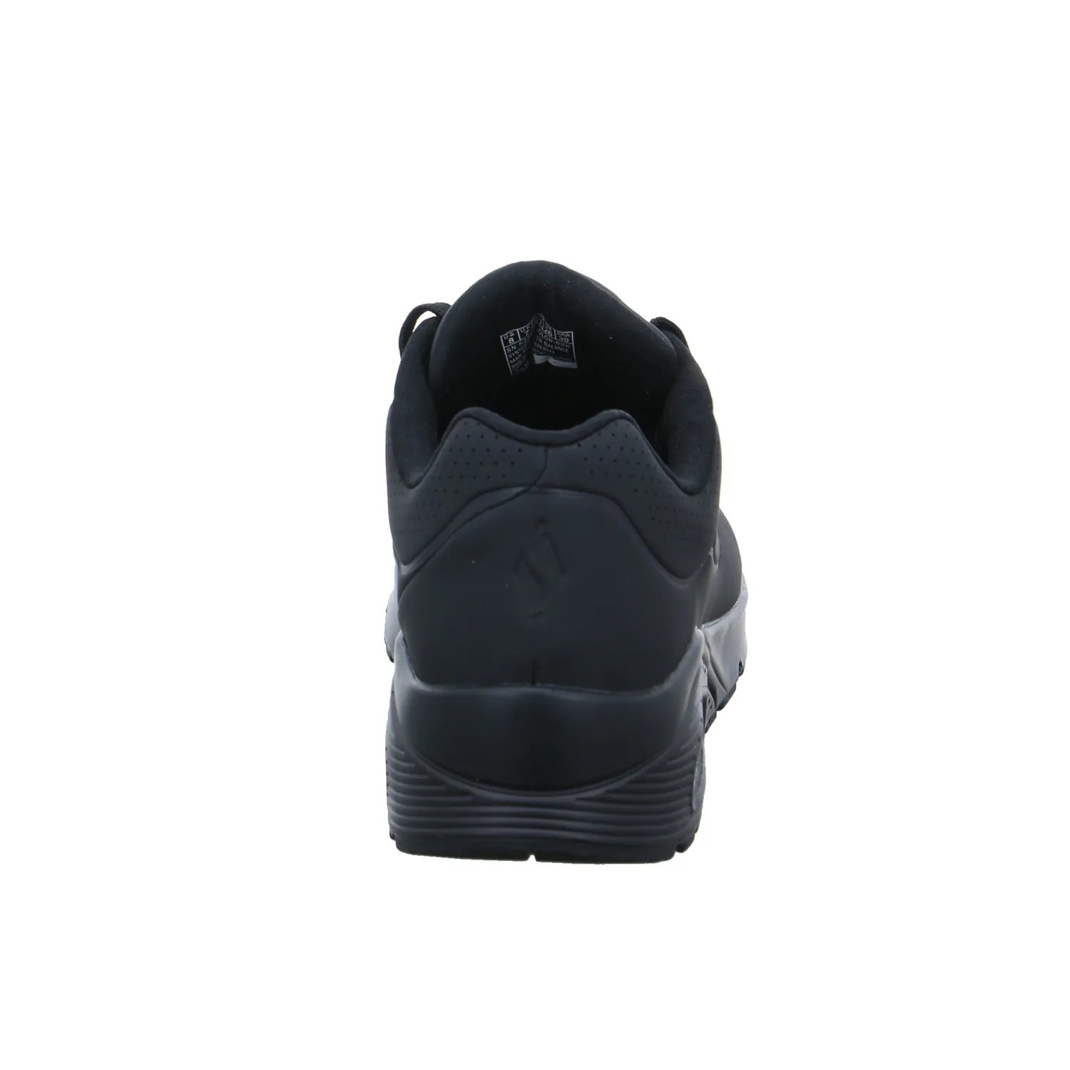 SKECHERS Halbschuhe Sneaker Schwarz Lederimitat SKECHERS Halbschuhe Sneaker Schwarz Lederimitat