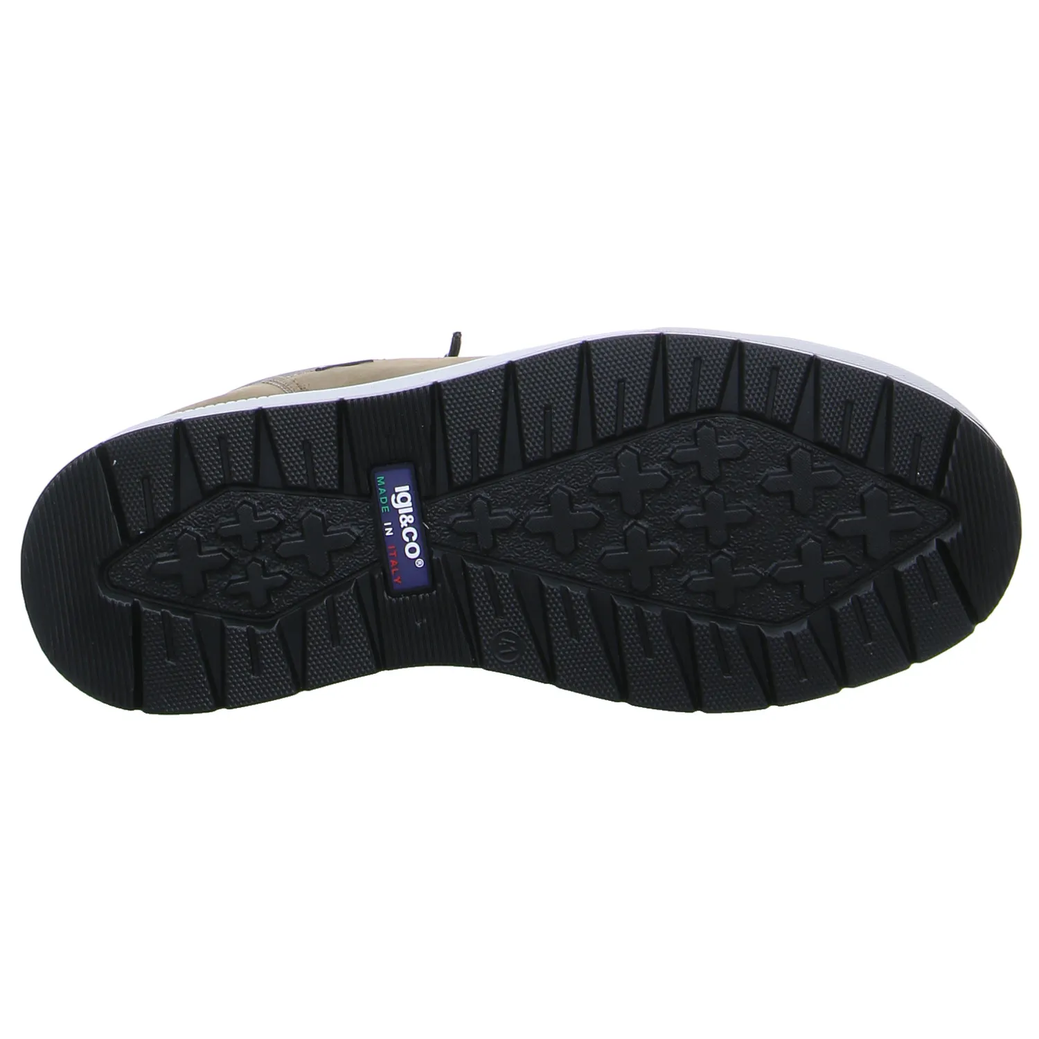 IGI & CO Halbschuh Olive Leder IGI & CO Halbschuh Olive Leder