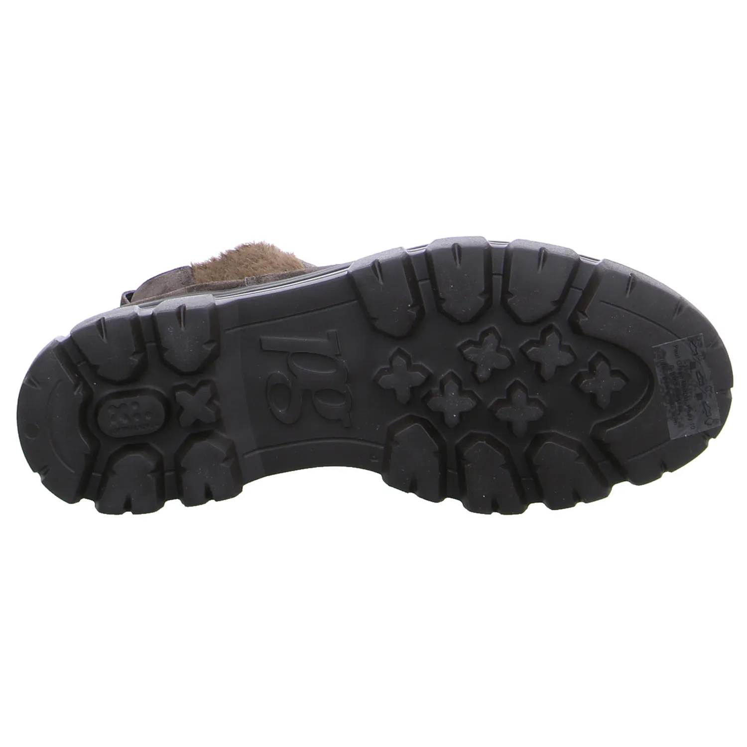 PAUL GREEN Boot Braun Leder 