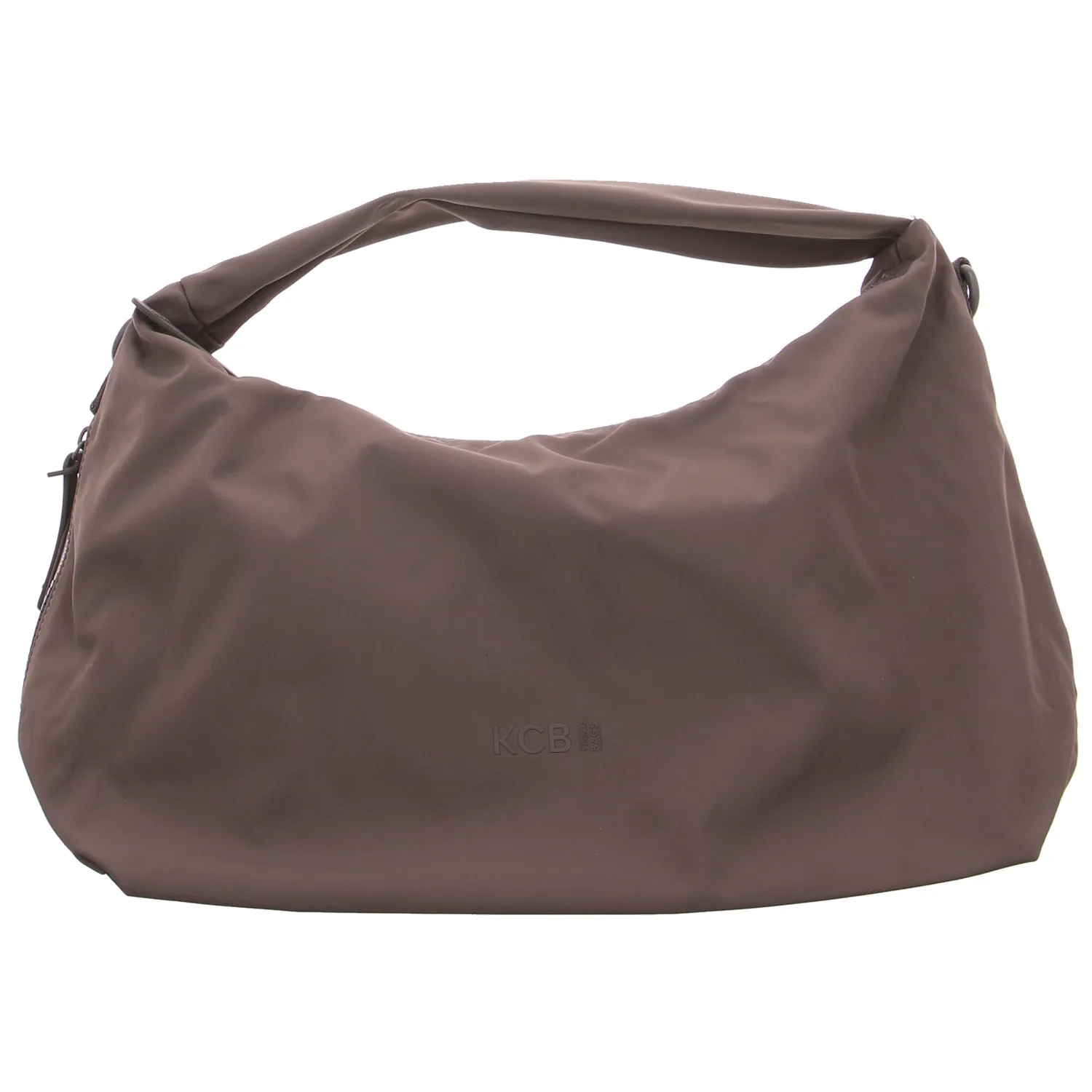 KCB VEGAN BAGS Wasserfest Sportliche Handtasche Braun Textil KCB VEGAN BAGS Wasserfest Sportliche Handtasche Braun Textil