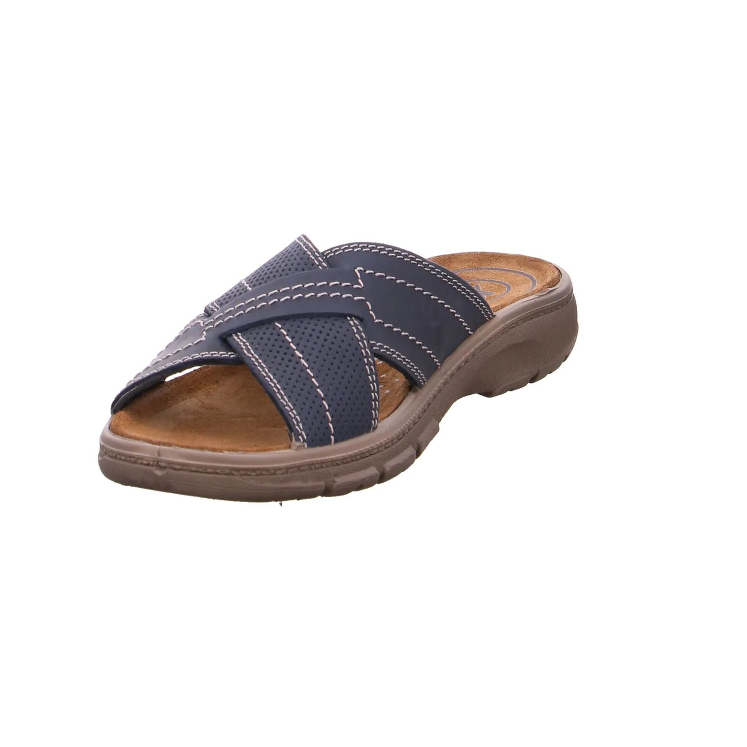 IMAC Offene Schuhe Blau Leder IMAC Offene Schuhe Blau Leder