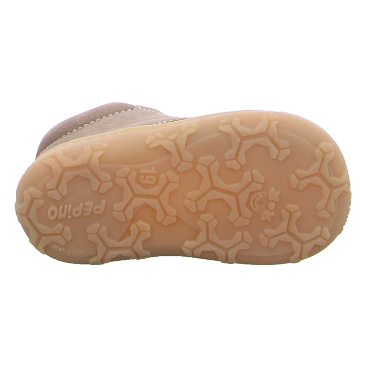 PEPINO Bottine Unisex Lauflernschuh Taupe Leder PEPINO Bottine Unisex Lauflernschuh Taupe Leder