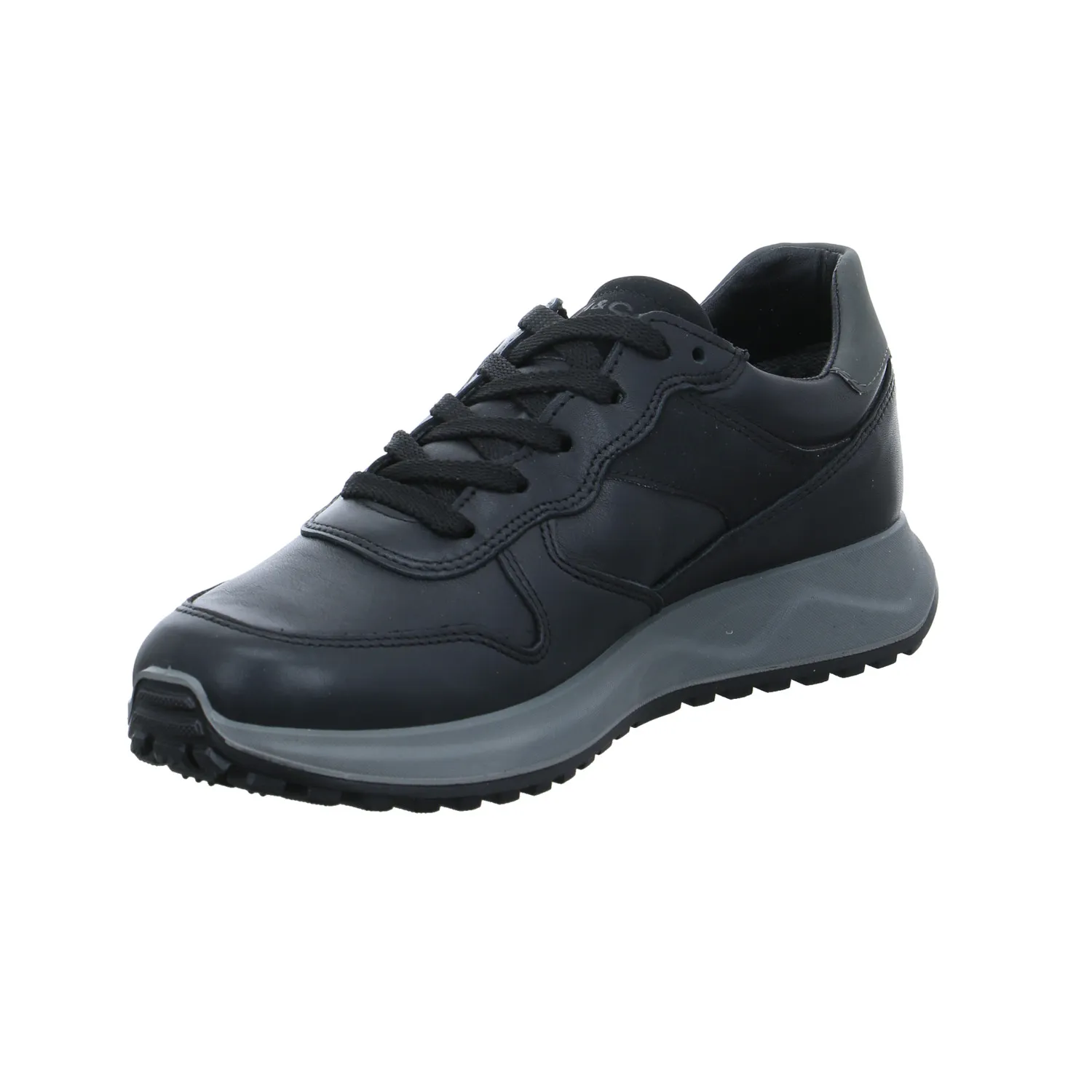 IGI & CO Halbschuh Schwarz Leder 