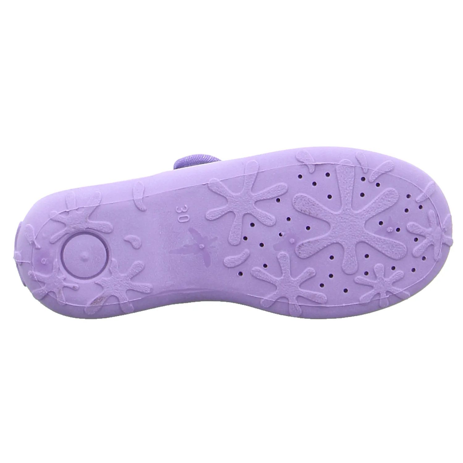 FISCHER Mädchen Kinder-Hausschuh Violette Textil FISCHER Mädchen Kinder-Hausschuh Violette Textil