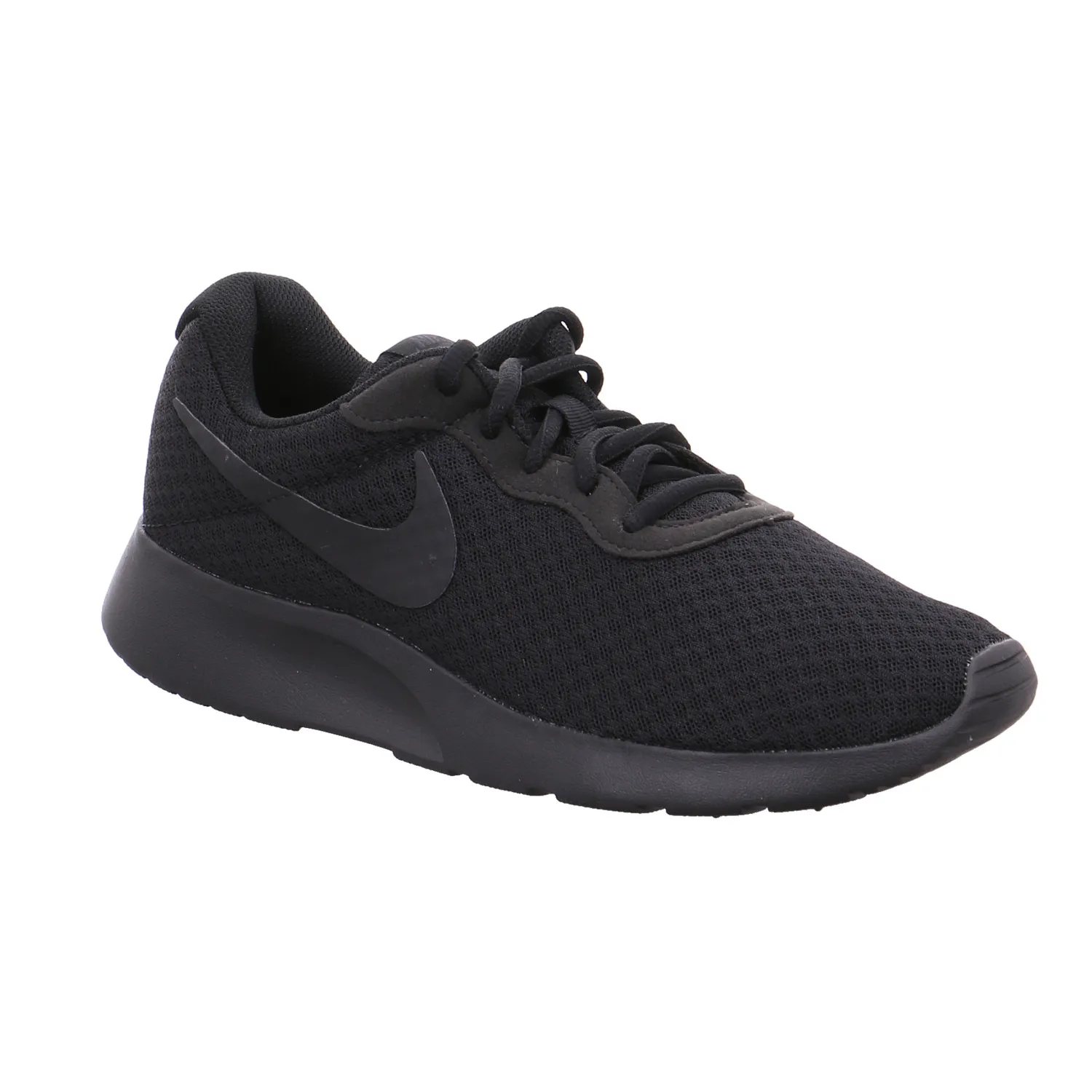 NIKE Schnürer Running Crossschuhe Schwarz Textil NIKE Schnürer Running Crossschuhe Schwarz Textil