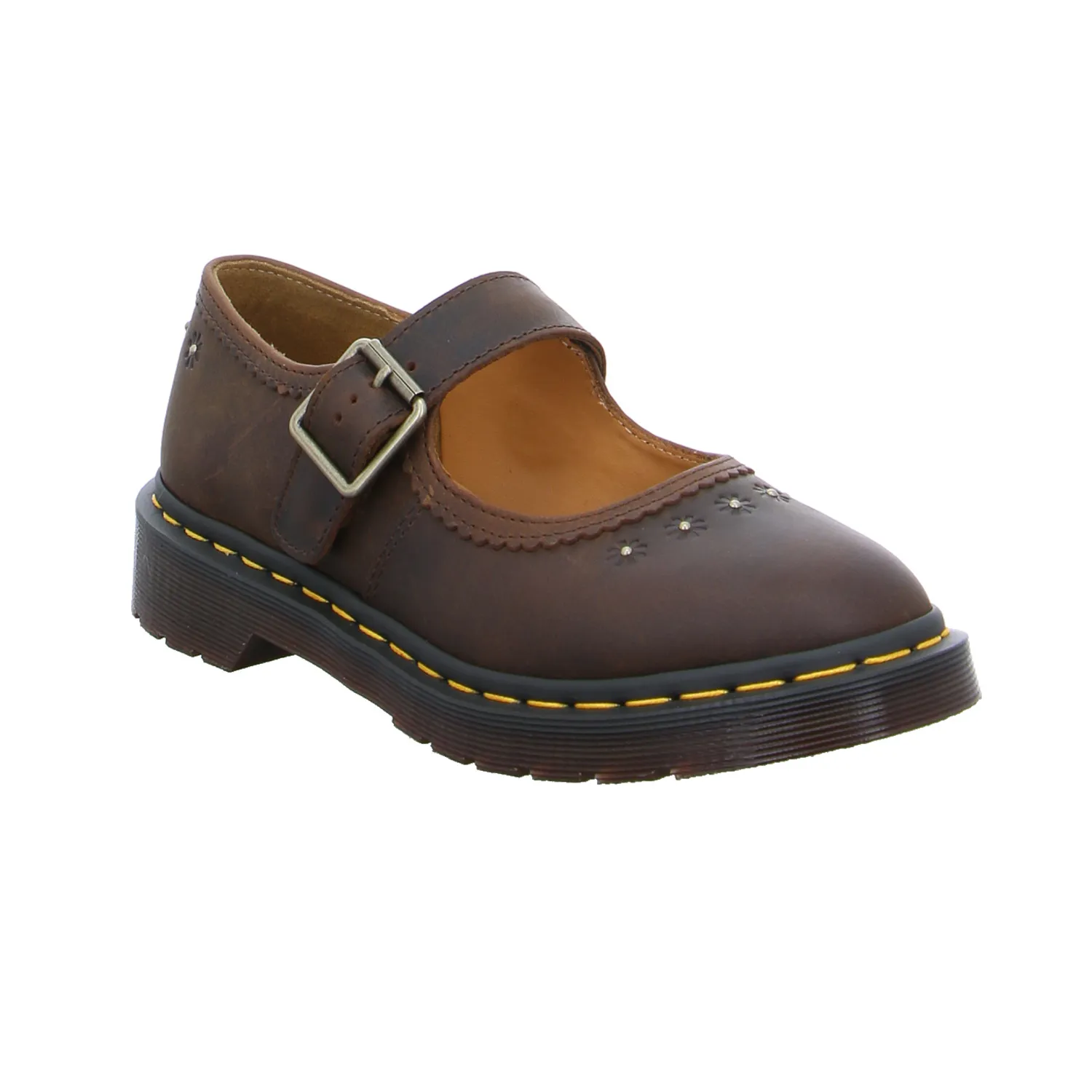 DR. MARTENS Ballerina Braun Leder DR. MARTENS Ballerina Braun Leder