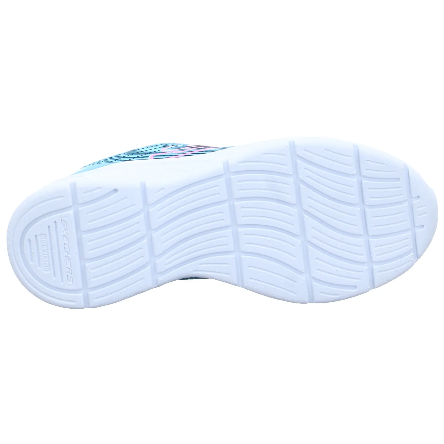 SKECHERS Sneaker Mädchen-Halbschuh Binder Blau Textil SKECHERS Sneaker Mädchen-Halbschuh Binder Blau Textil