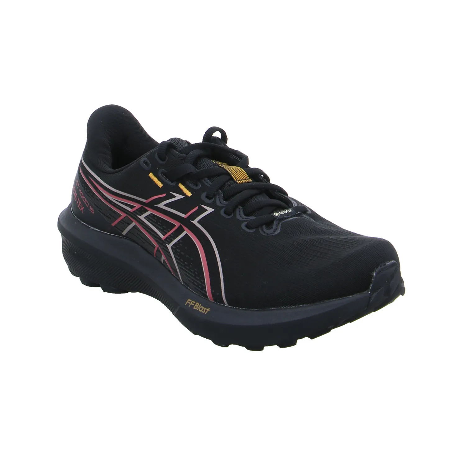 ASICS Gel GT-1000 15 Men GTX Running Crossschuhe Schwarz Synthetik 