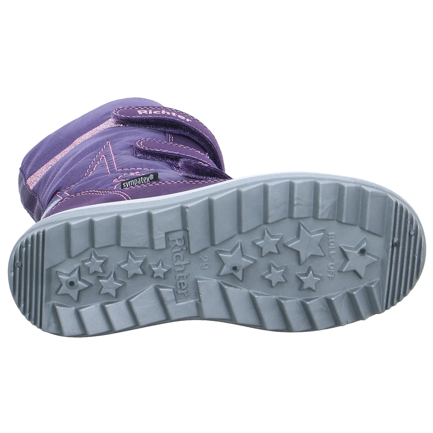 RICHTER Winterstiefel Mädchen-Snowboot Membrane Violette Textil RICHTER Winterstiefel Mädchen-Snowboot Membrane Violette Textil