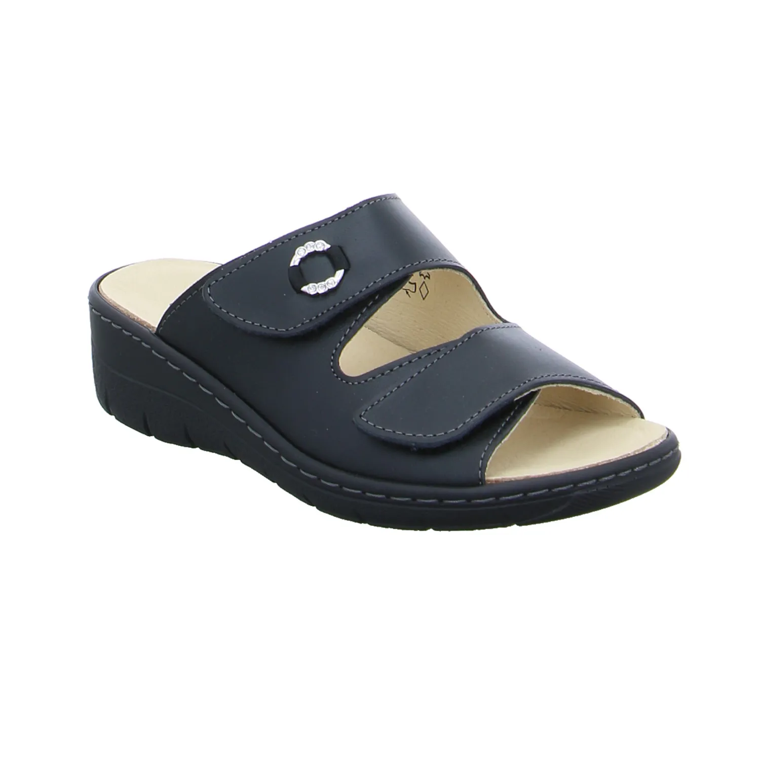 COLLECTION CHRISTA PFAFF Pantolette Schwarz Leder COLLECTION CHRISTA PFAFF Pantolette Schwarz Leder