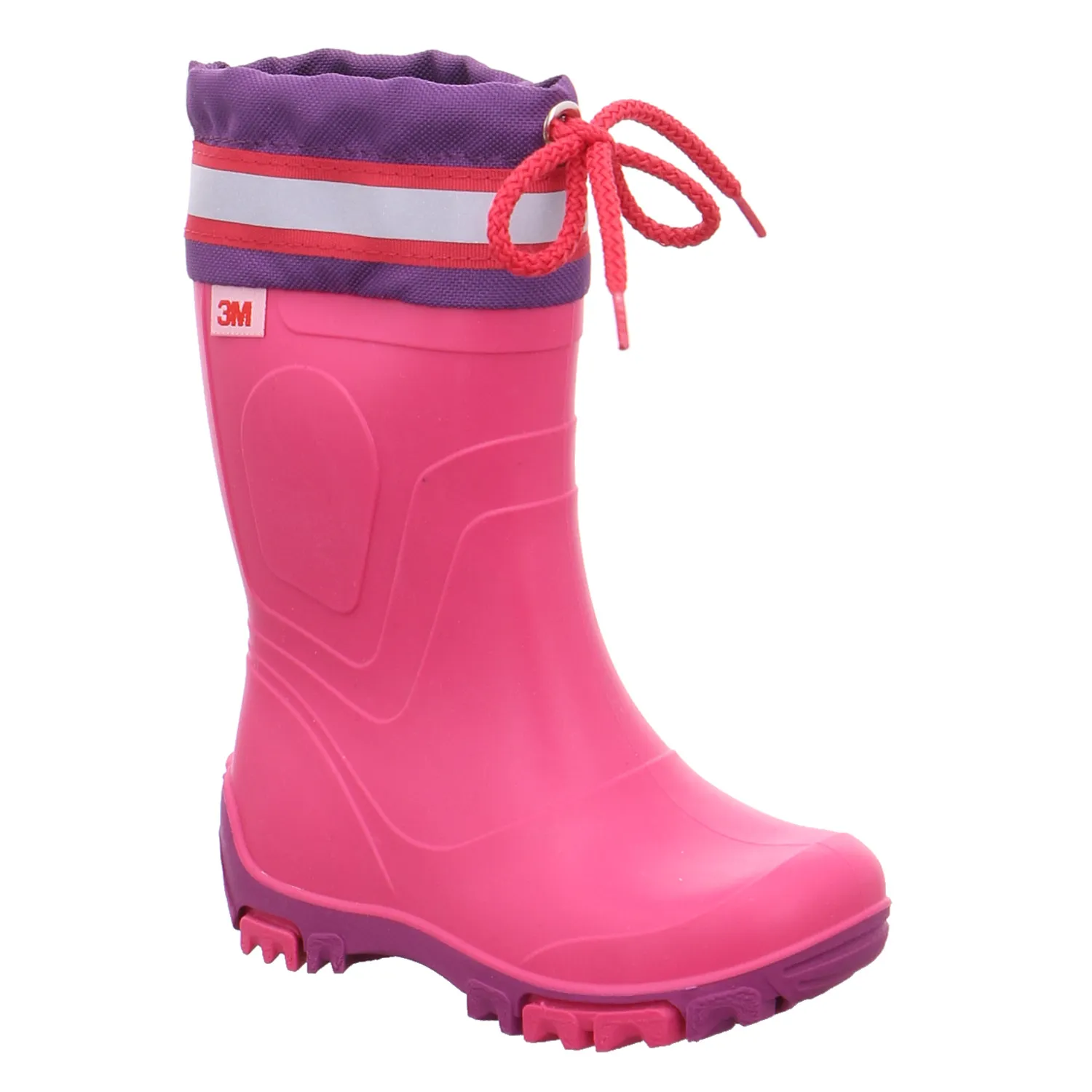 SCHUHDEPOT Kinder-Gummistiefel Rosa Synthetik SCHUHDEPOT Kinder-Gummistiefel Rosa Synthetik